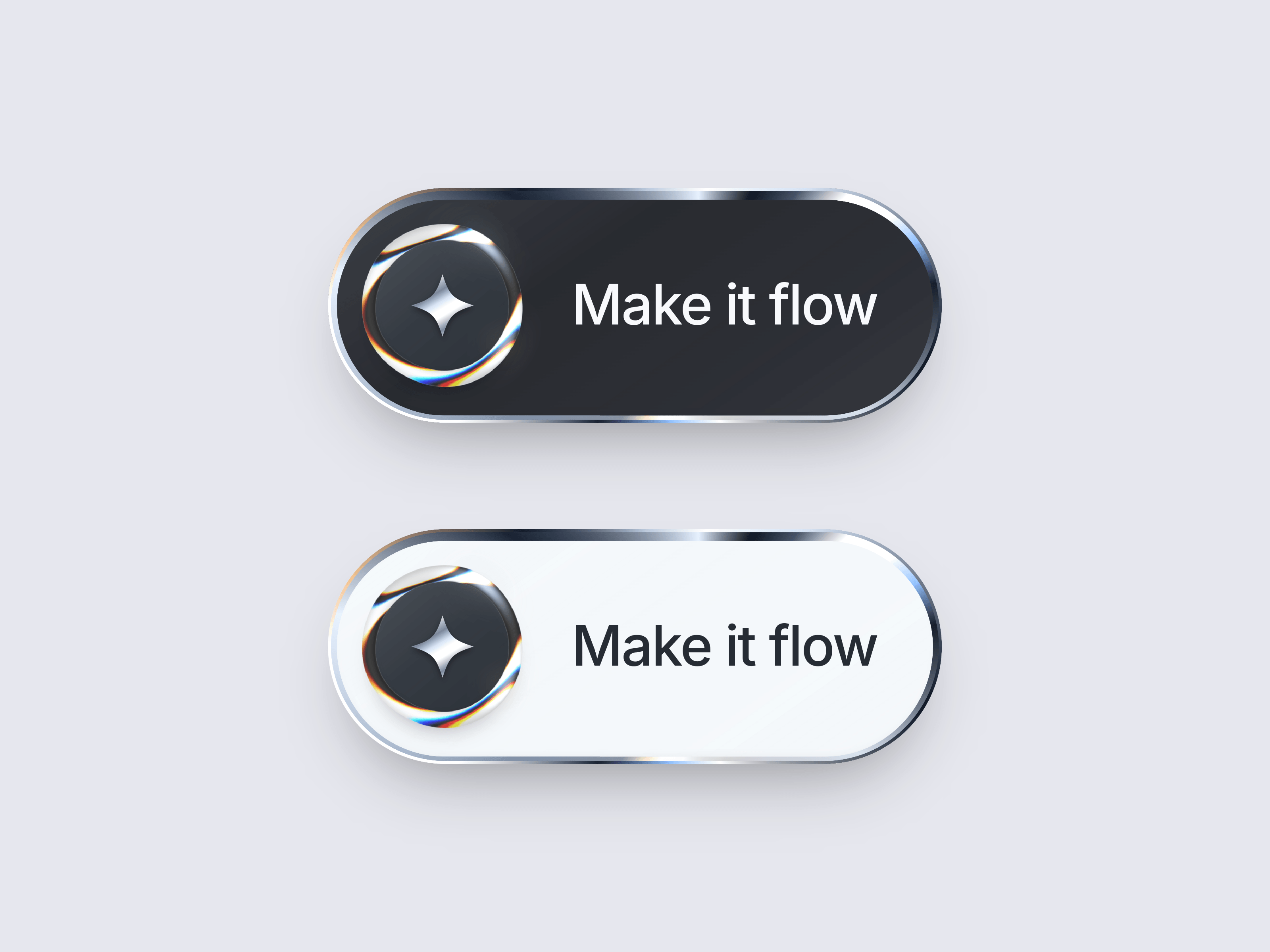 Liquid Metal Button+