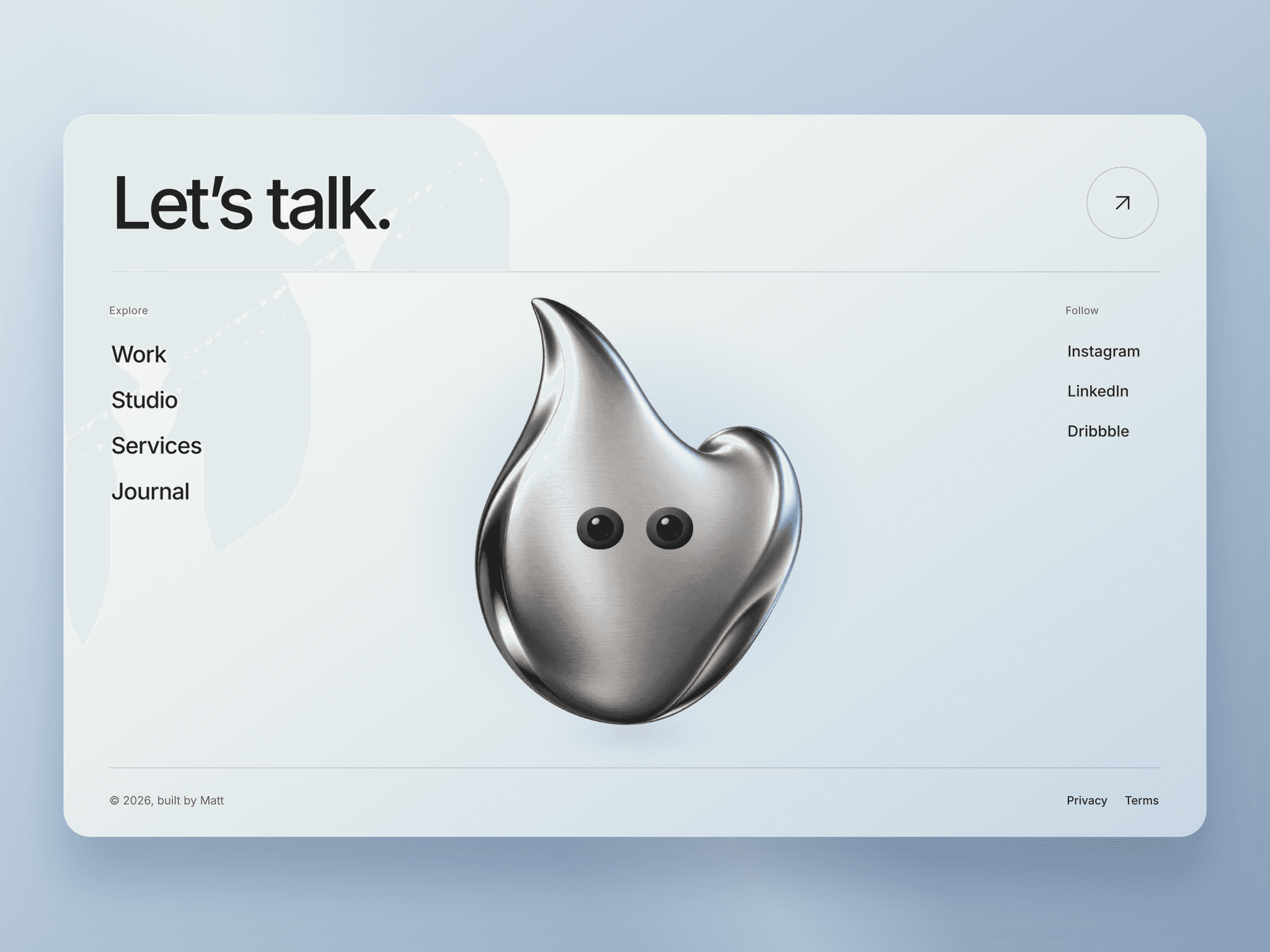 Interactive Footer