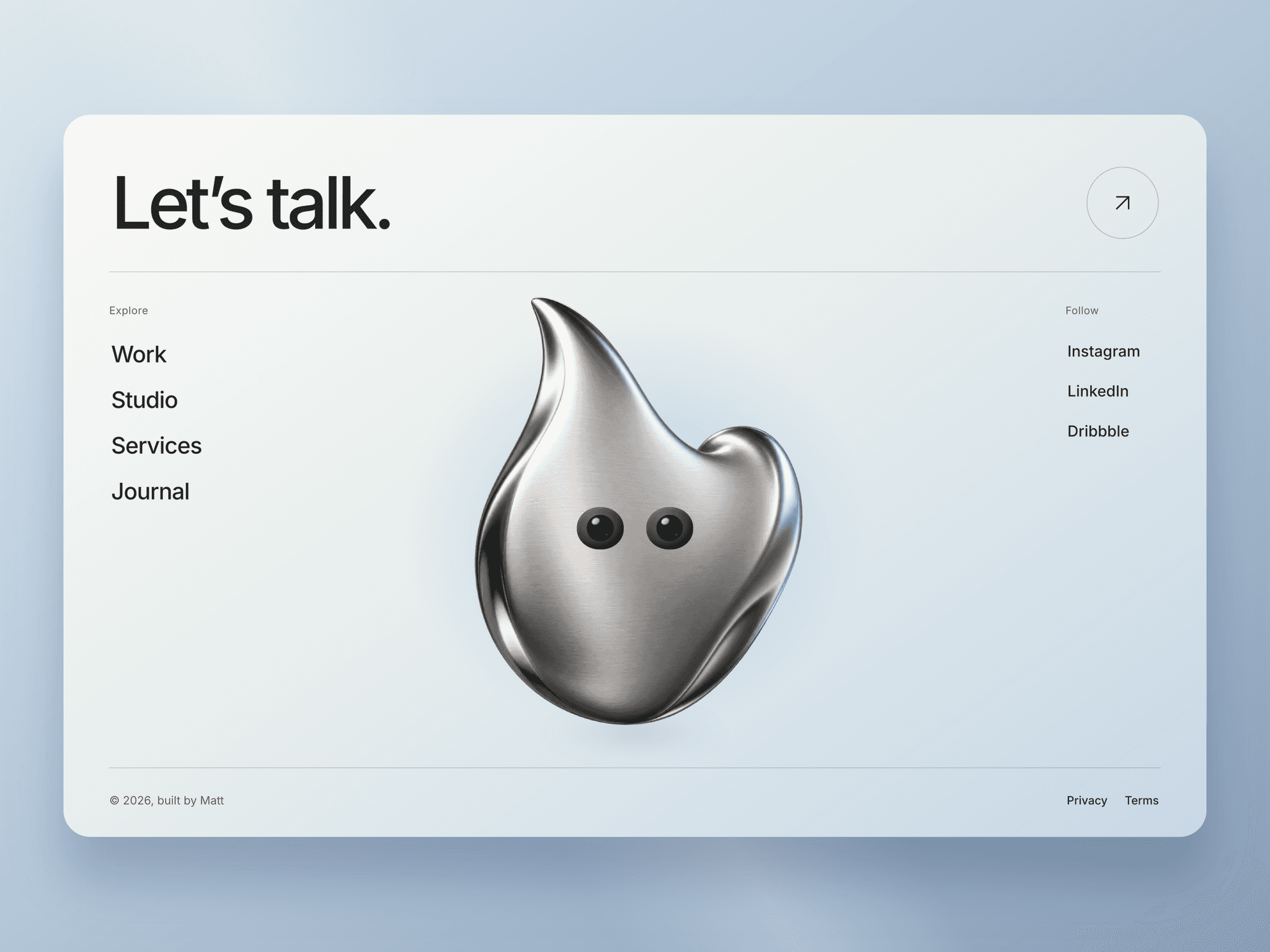 Interactive Footer