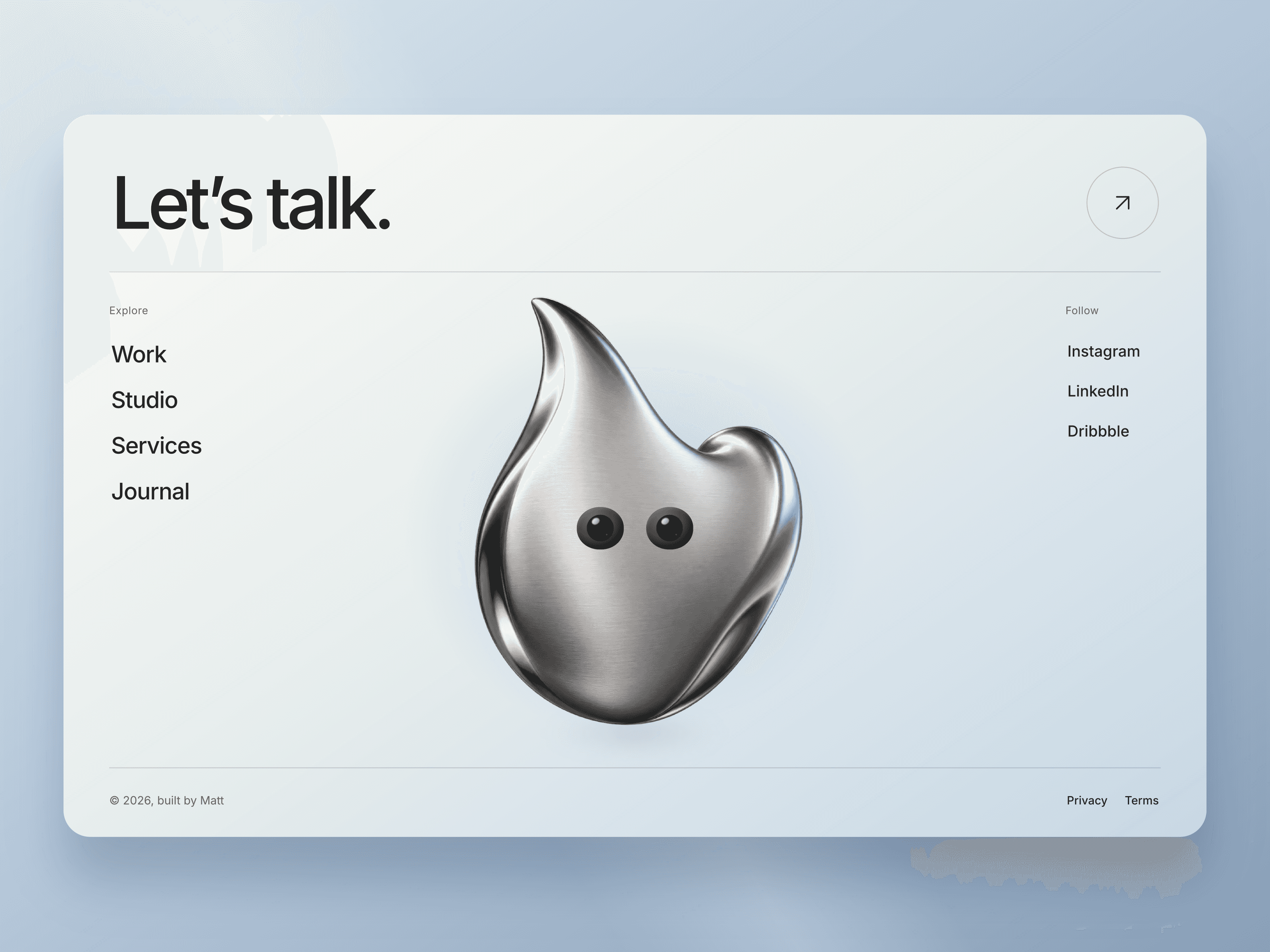 Interactive Footer