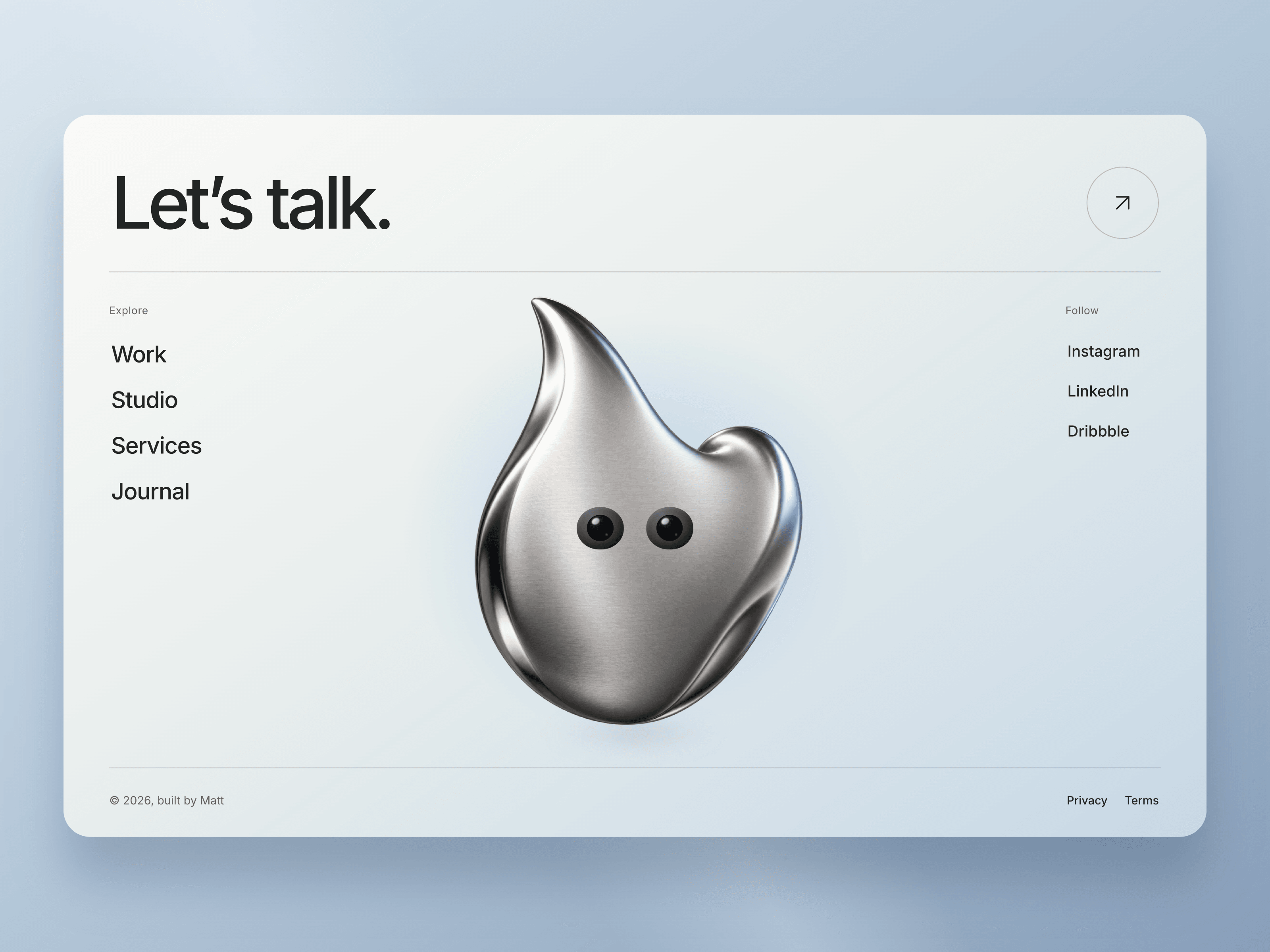 Interactive Footer