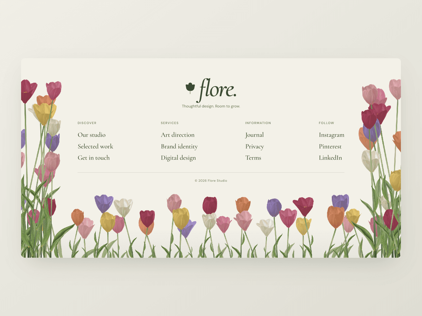 Interactive Footer 4