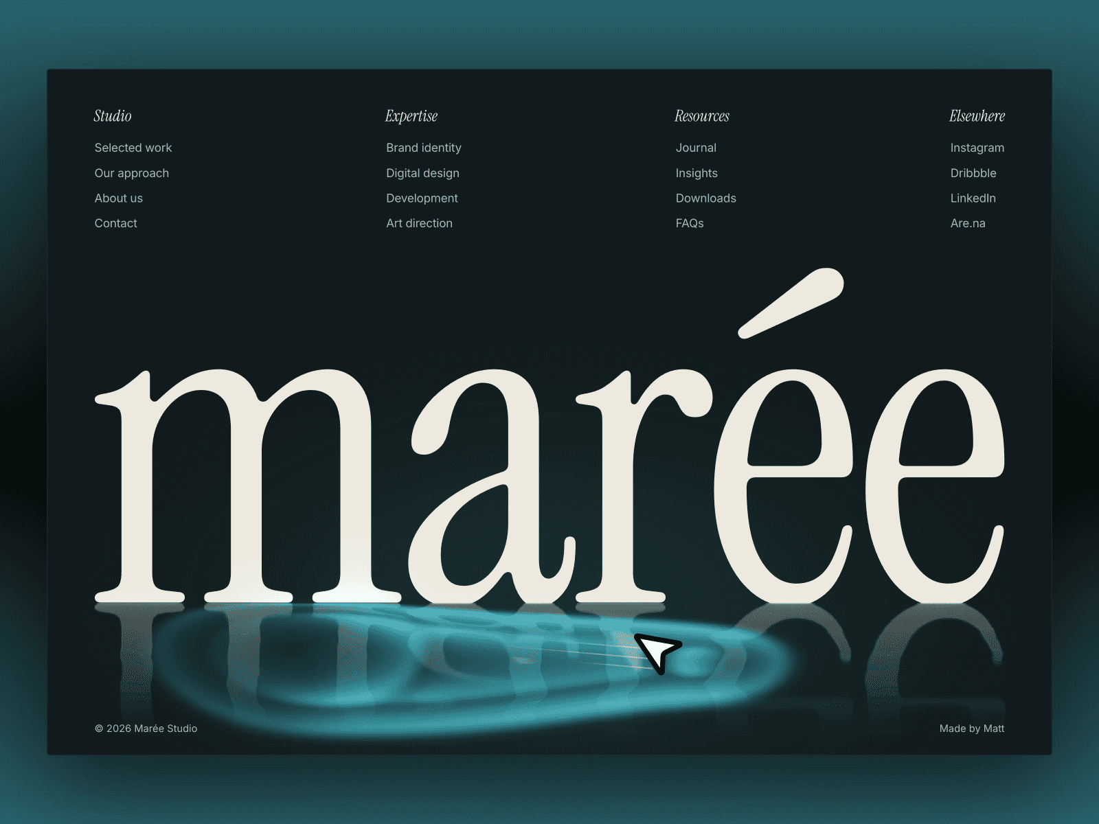 Interactive Footer 6
