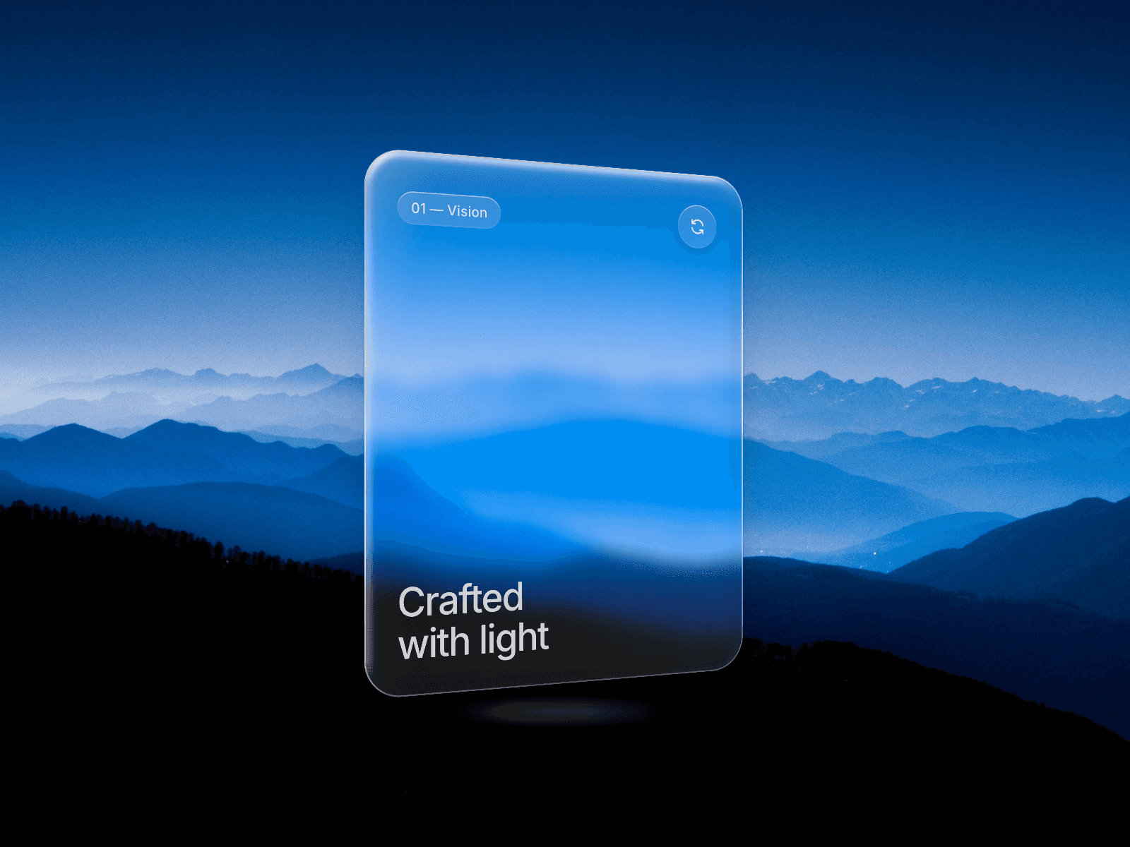 LiquidGlass FlipCard