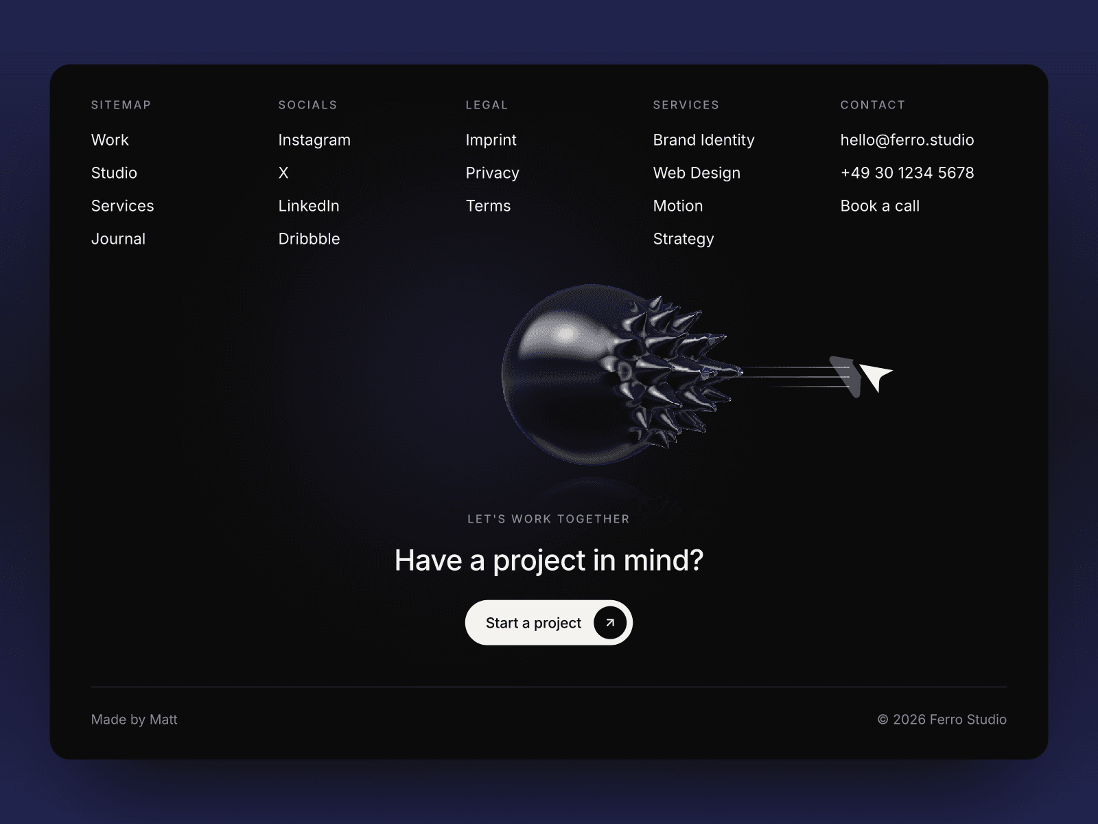 Interactive Footer 9