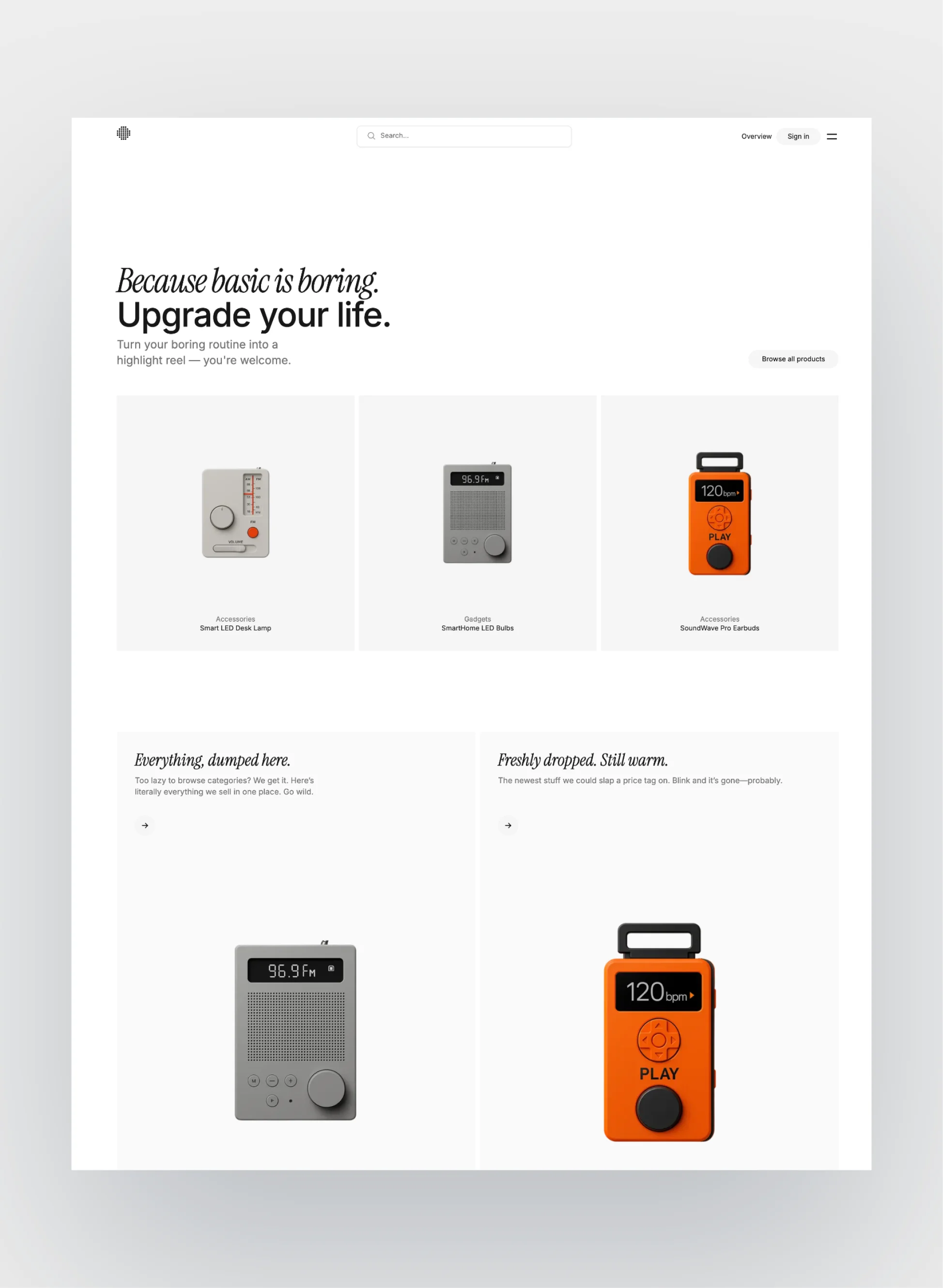 WilliamsburgAn ecommerce theme built with Astro v7 and Tailwind CSS v4Also available EmDash CMS and Sanity CMS variants.Take a look:https://lexingtonthemes.com/templates/williamsburg