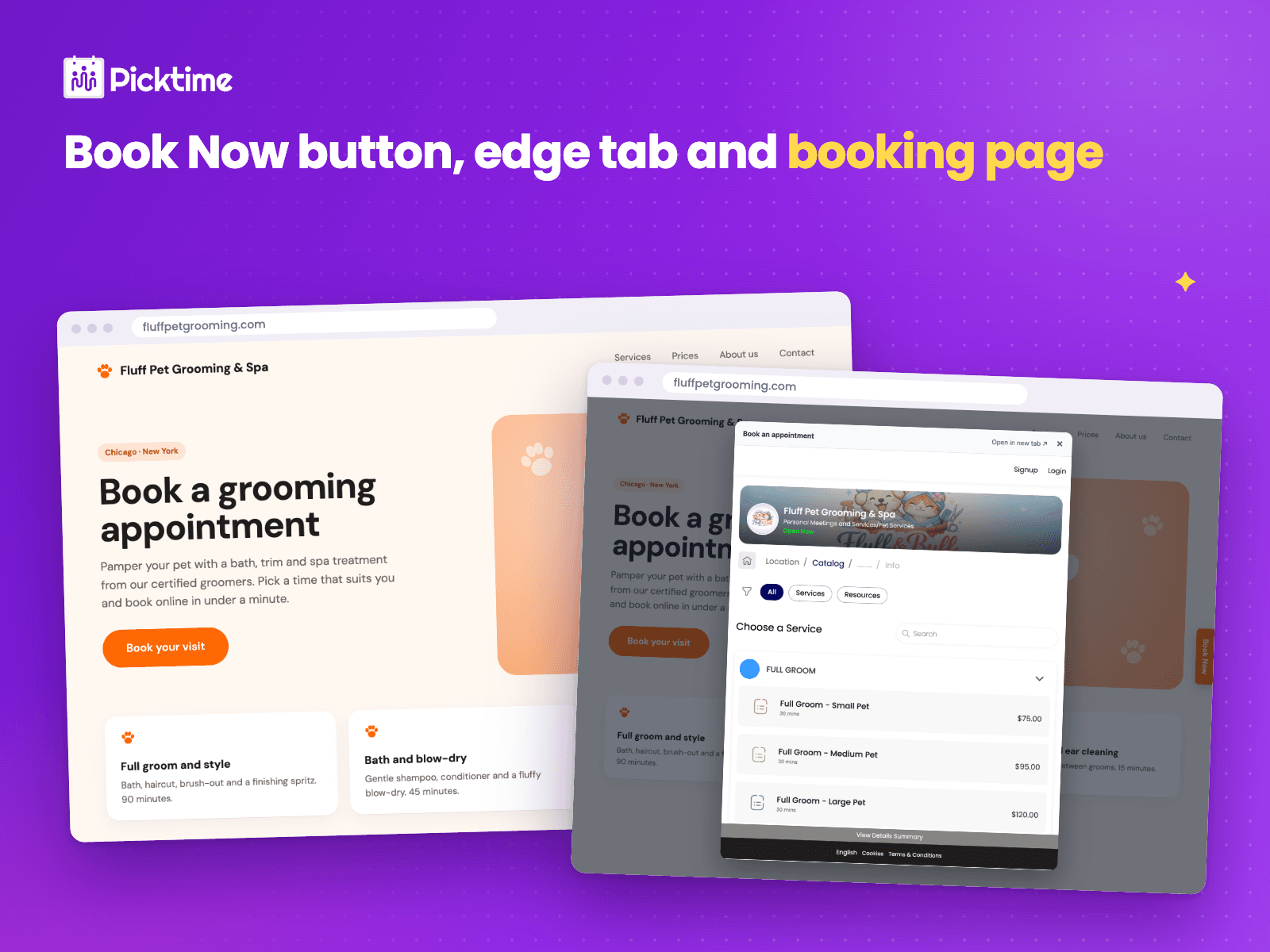 Picktime Booking