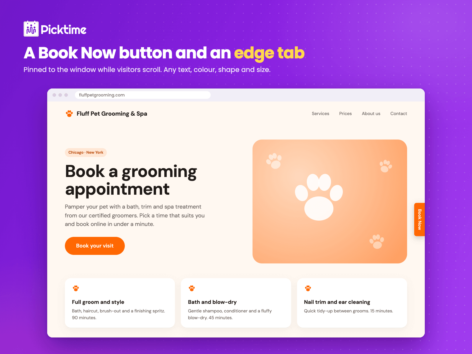 Picktime Booking