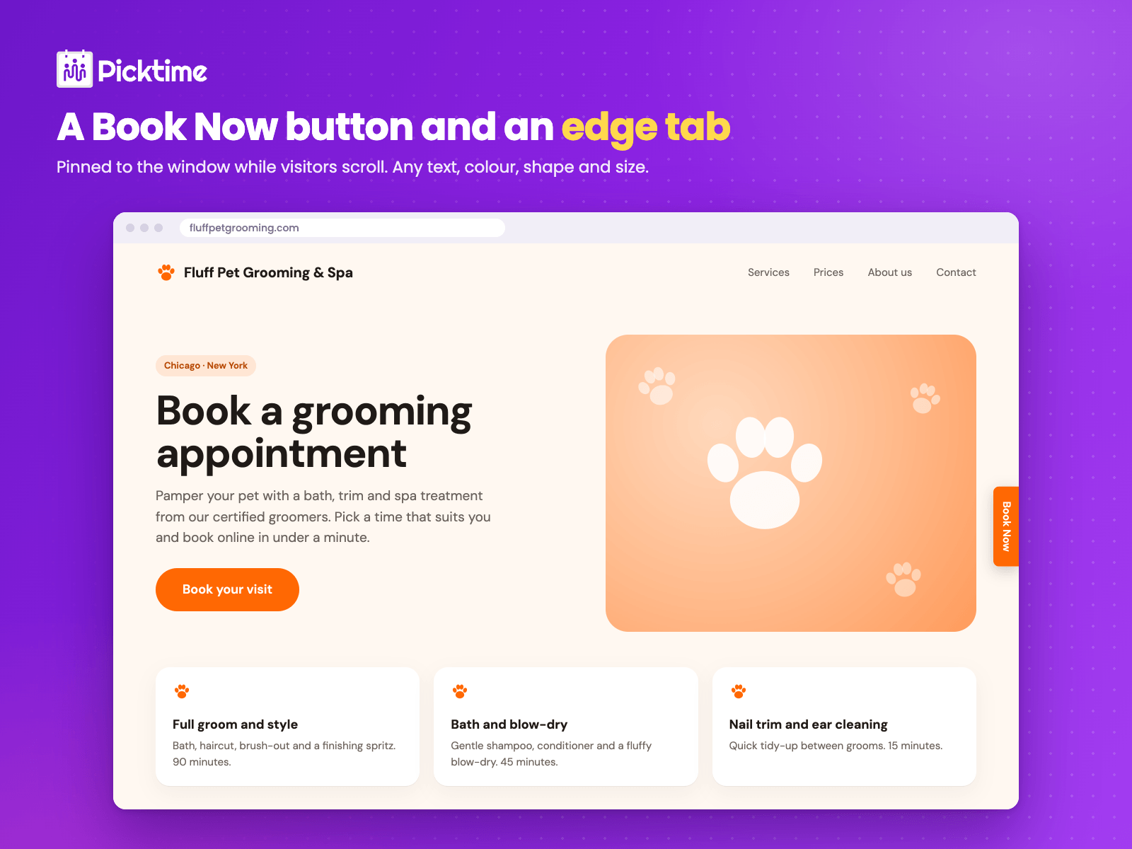Picktime Booking