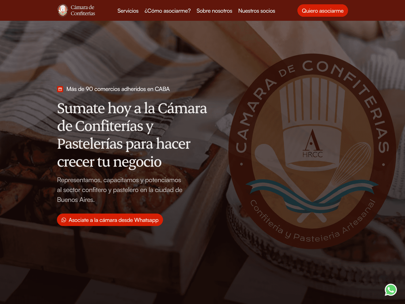 Cámara Confiterías