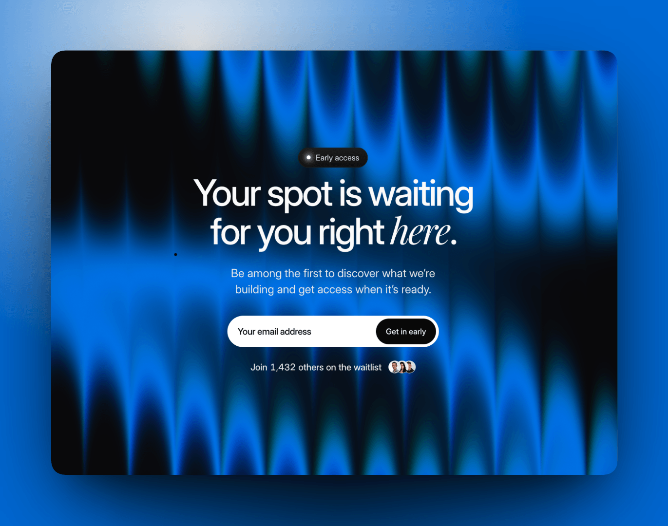 Waitlist Prima