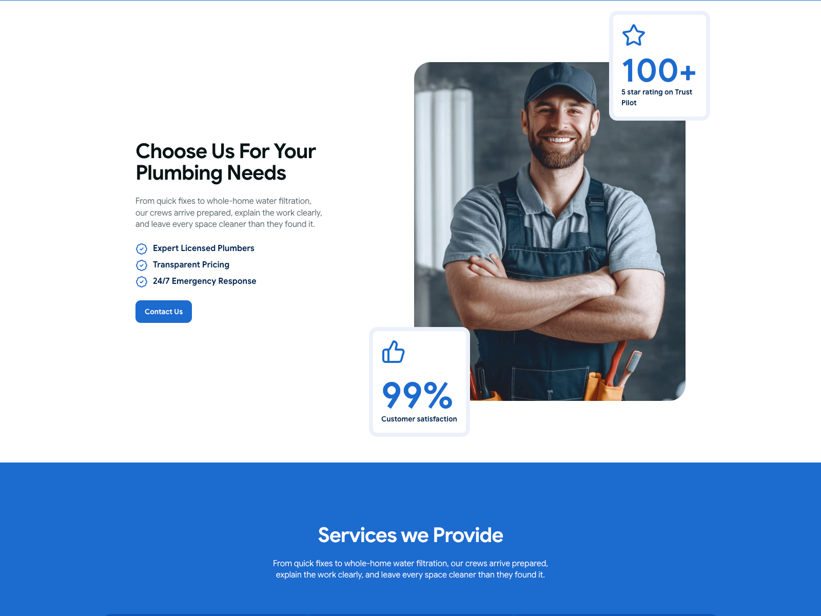Plumbing Website