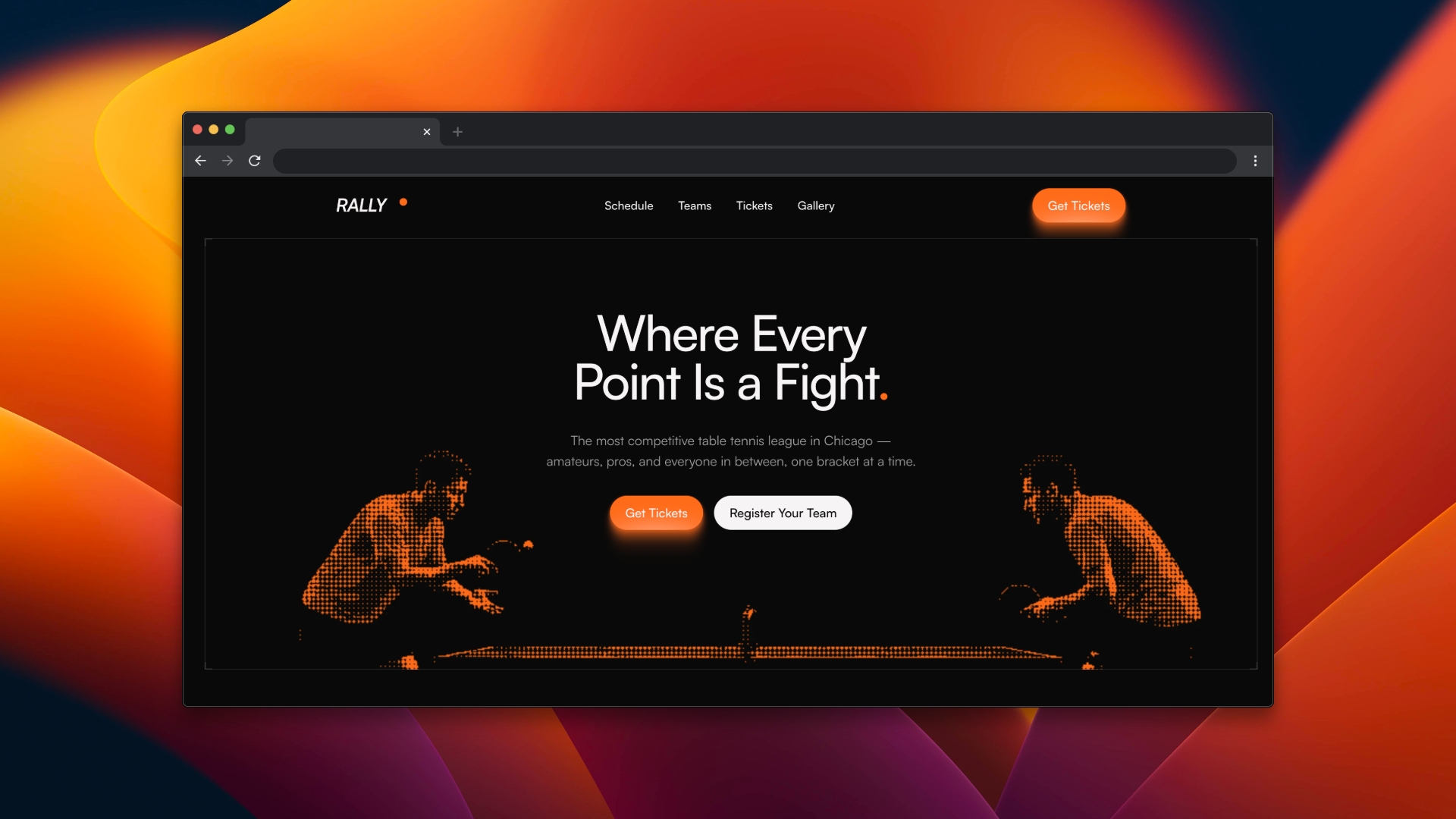 Rally — Table Tennis