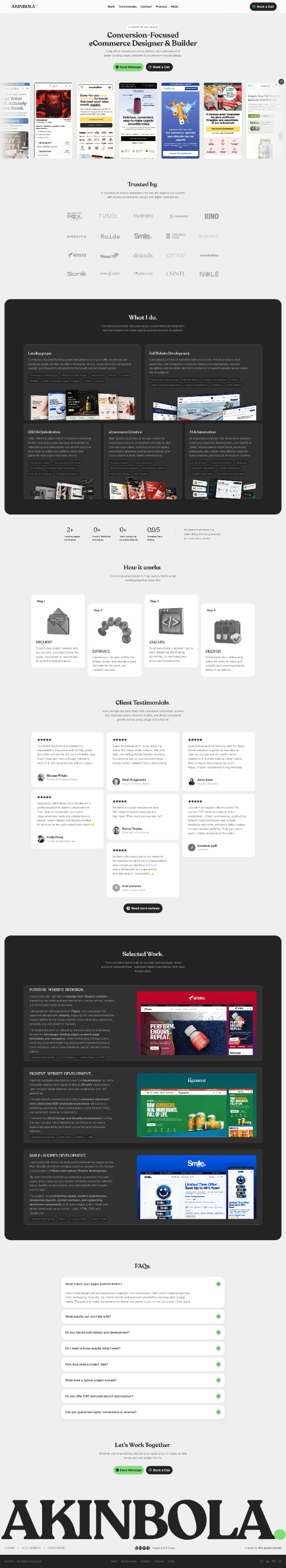 eCom portfolio