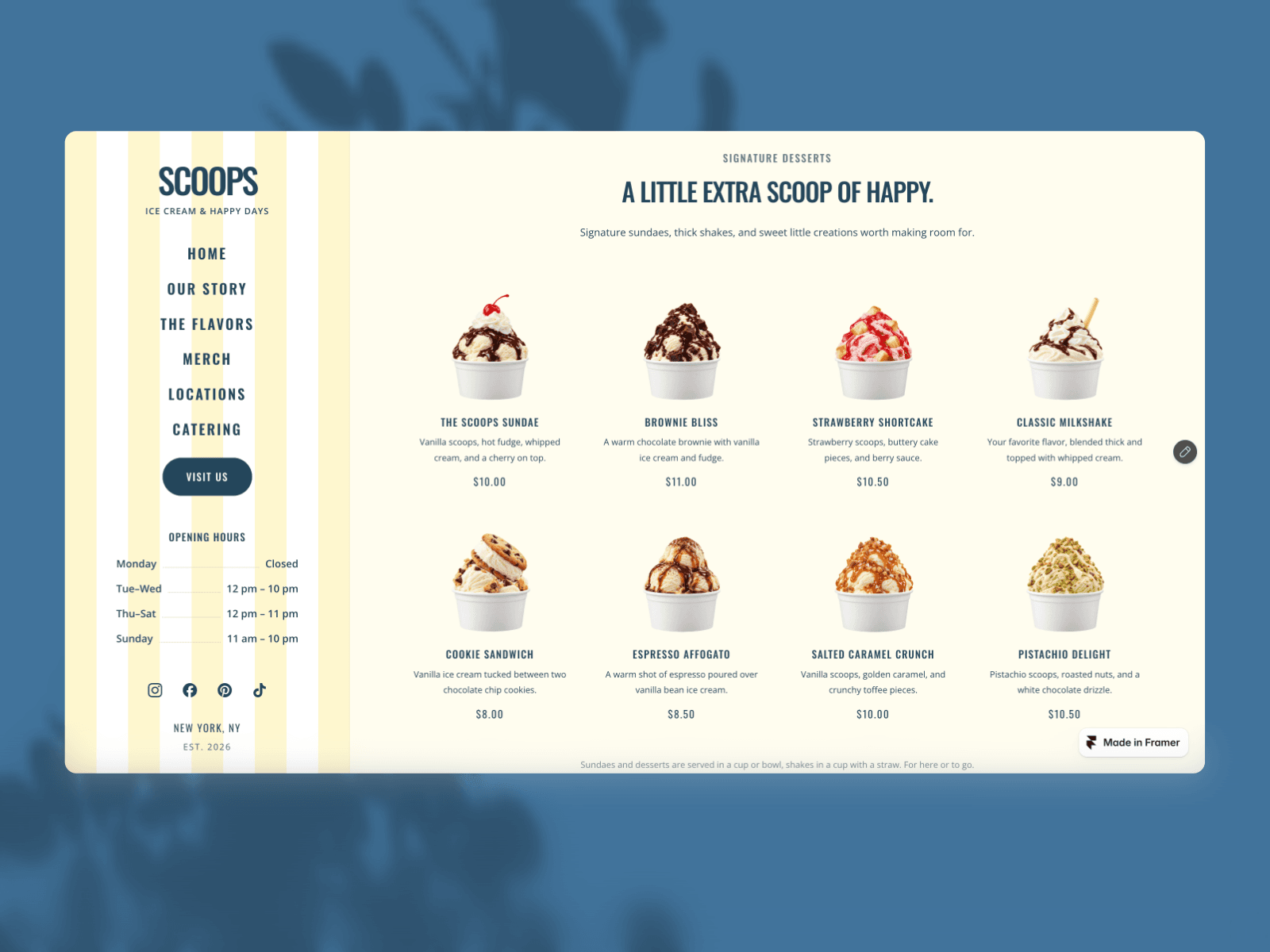 Scoops Ice Cream