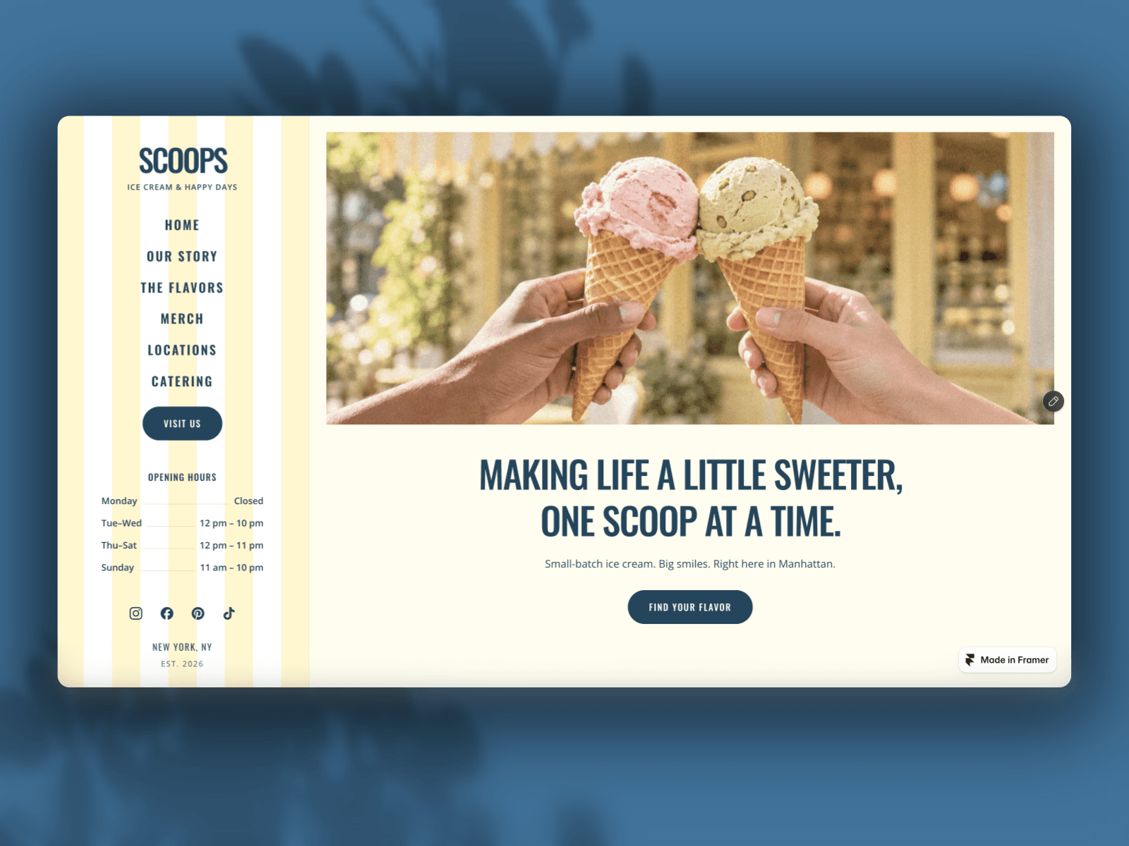 Scoops Ice Cream