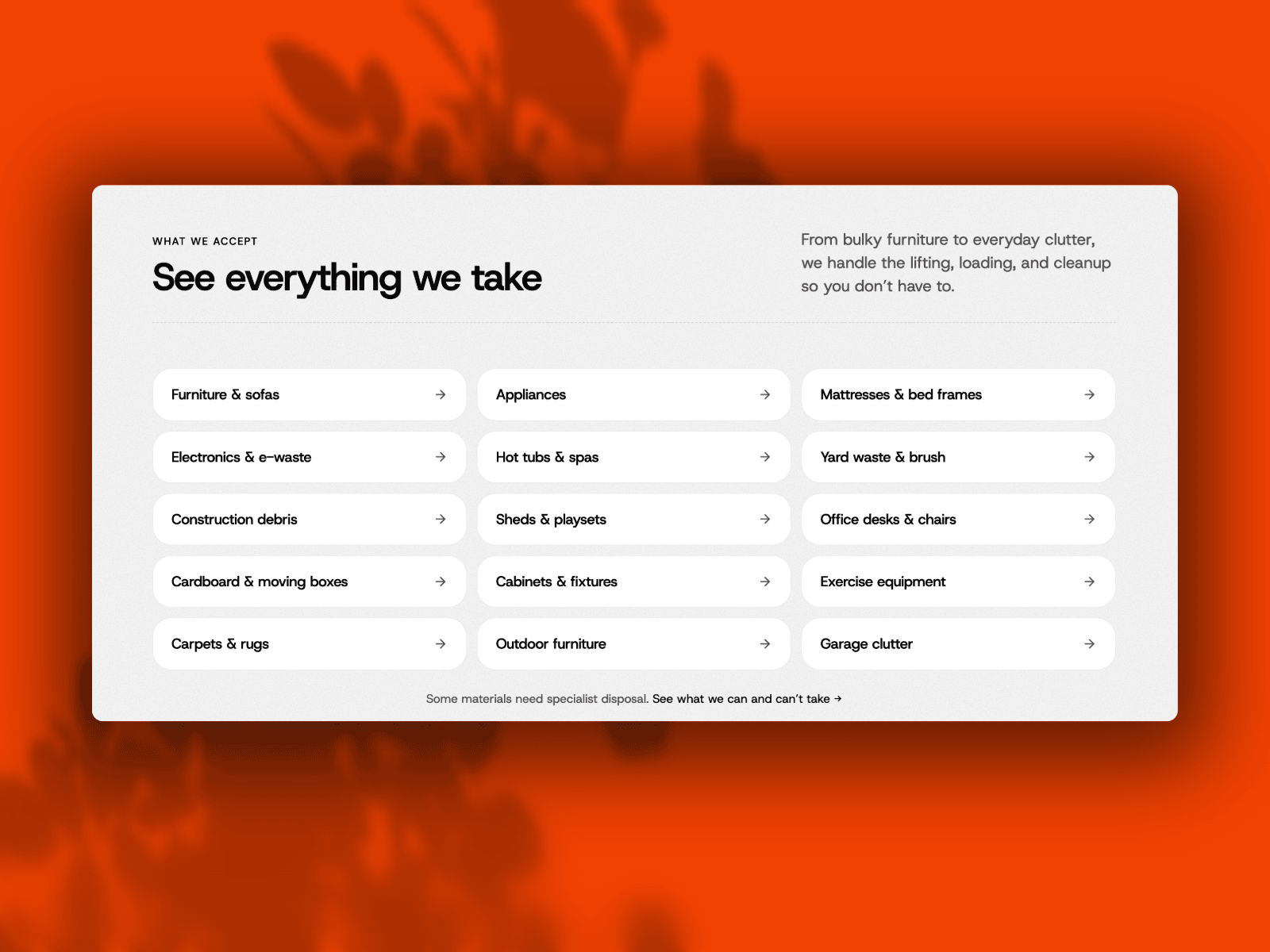 Junk Removal Company