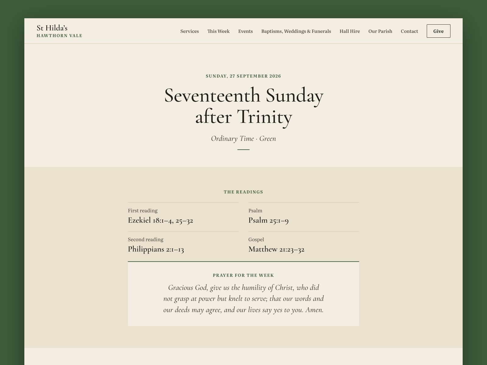 Vespers