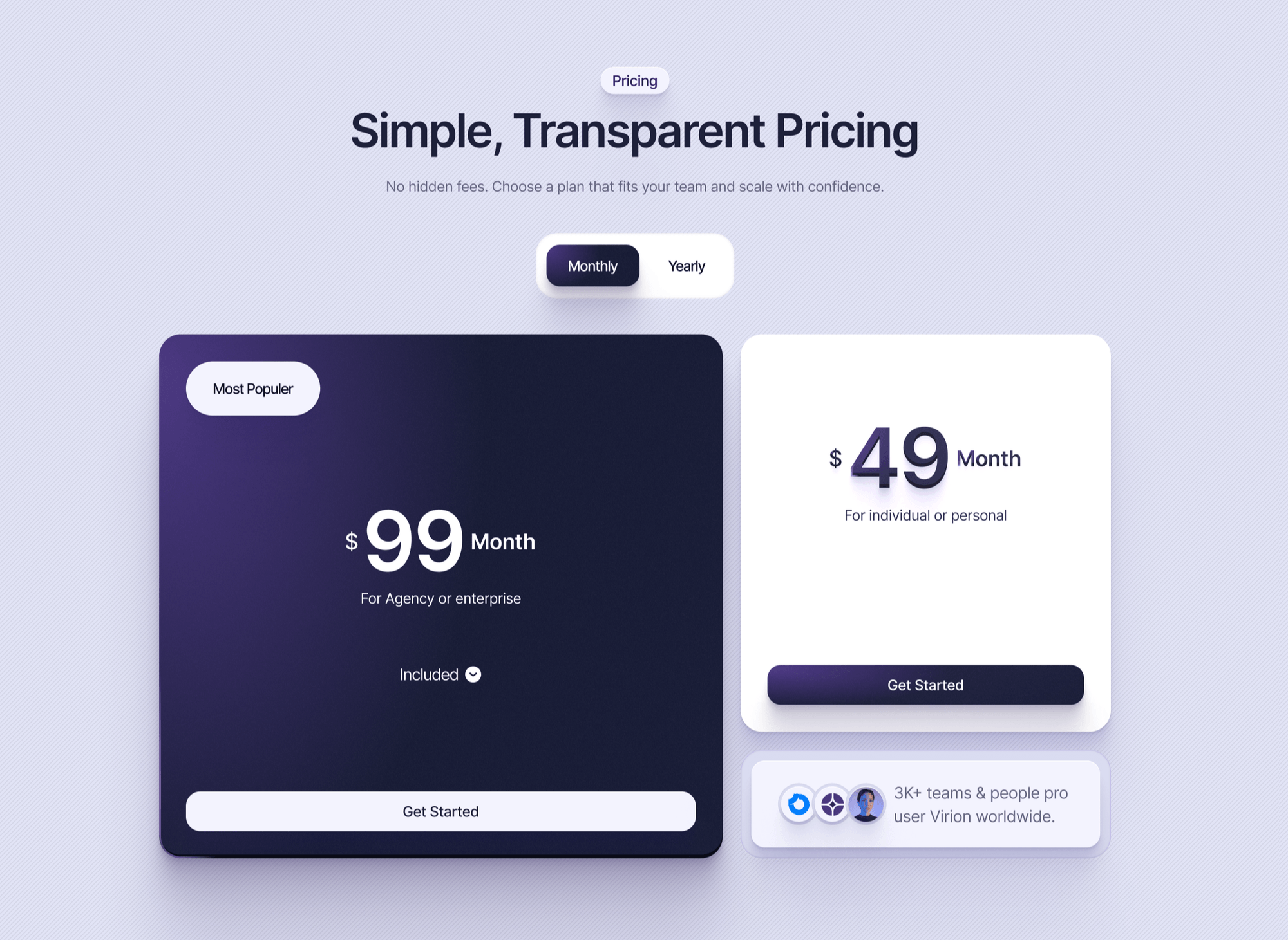 Introducing Virion πA modern Framer template built for AI startups, analytics platforms, SaaS products, and data-driven businesses.Featuring sleek dashboards, pricing pages, integrations, CMS-powered blogs, smooth interactions, and a conversion-focused design built to help your product stand out. π