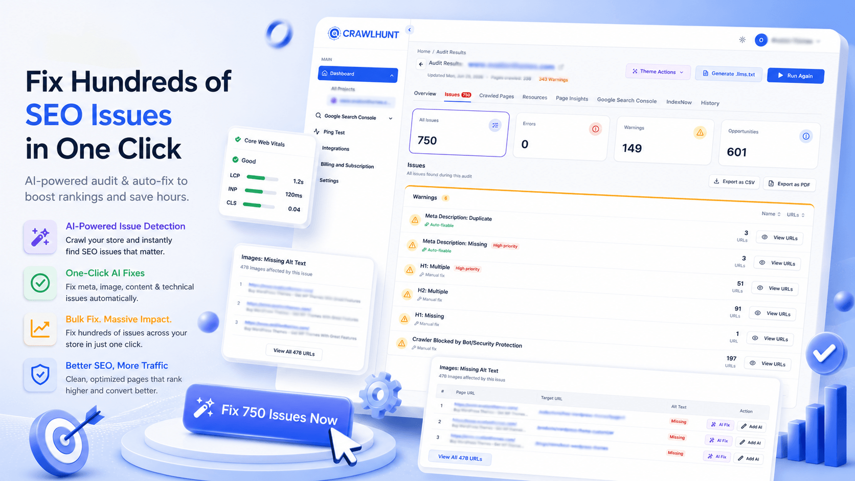 Crawl Hunt – SEO Optimization Tool