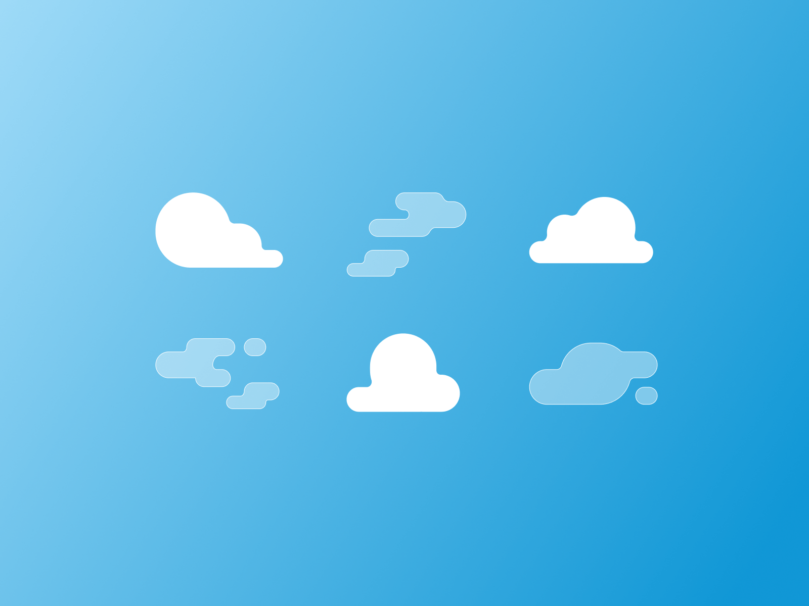 simple clouds
