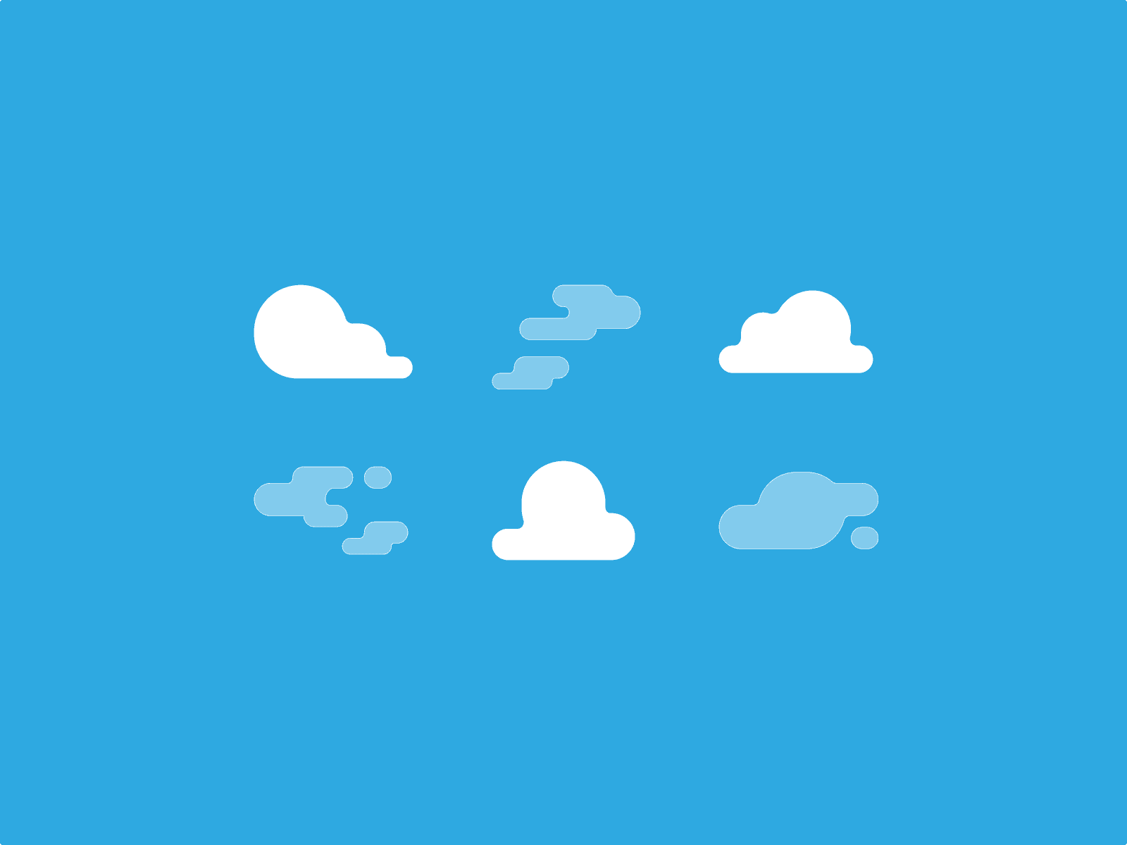 simple clouds