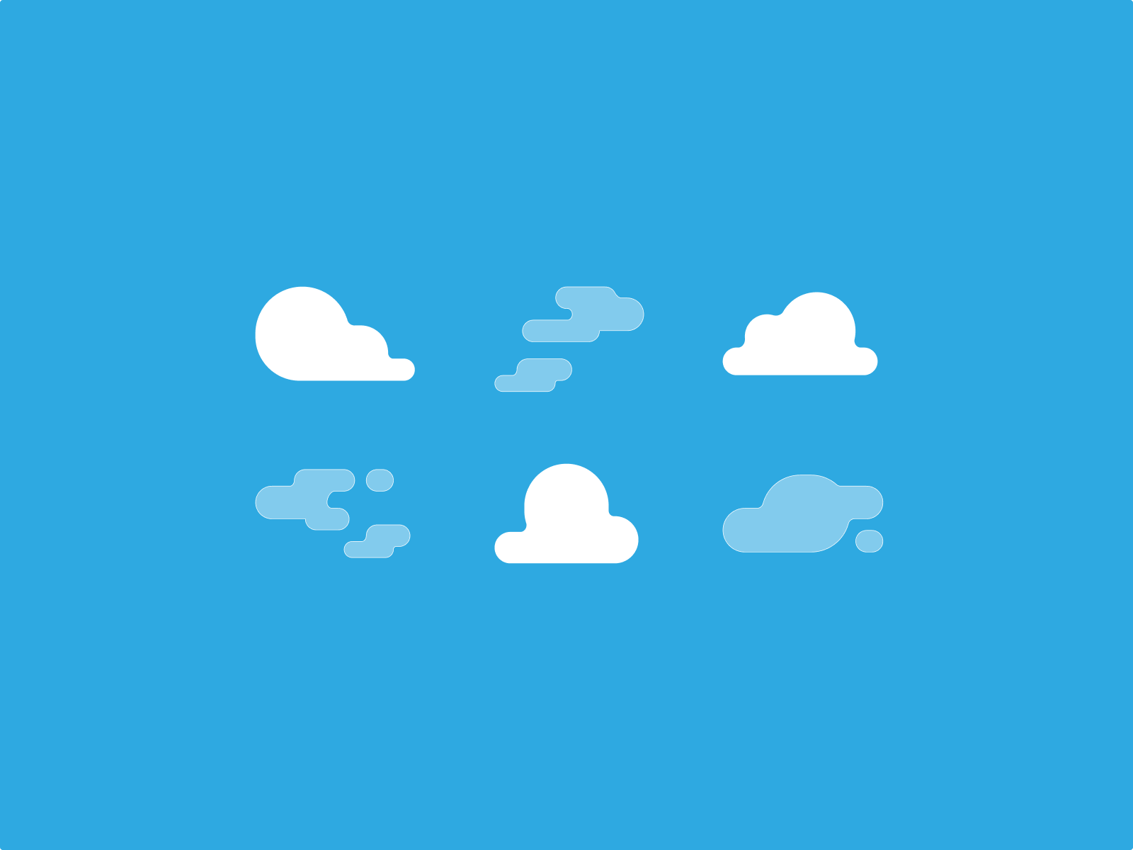 simple clouds