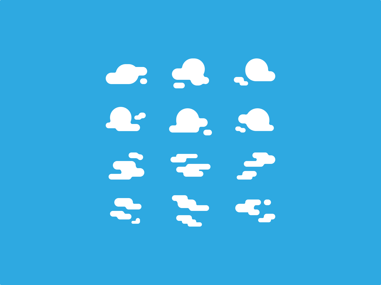 simple clouds