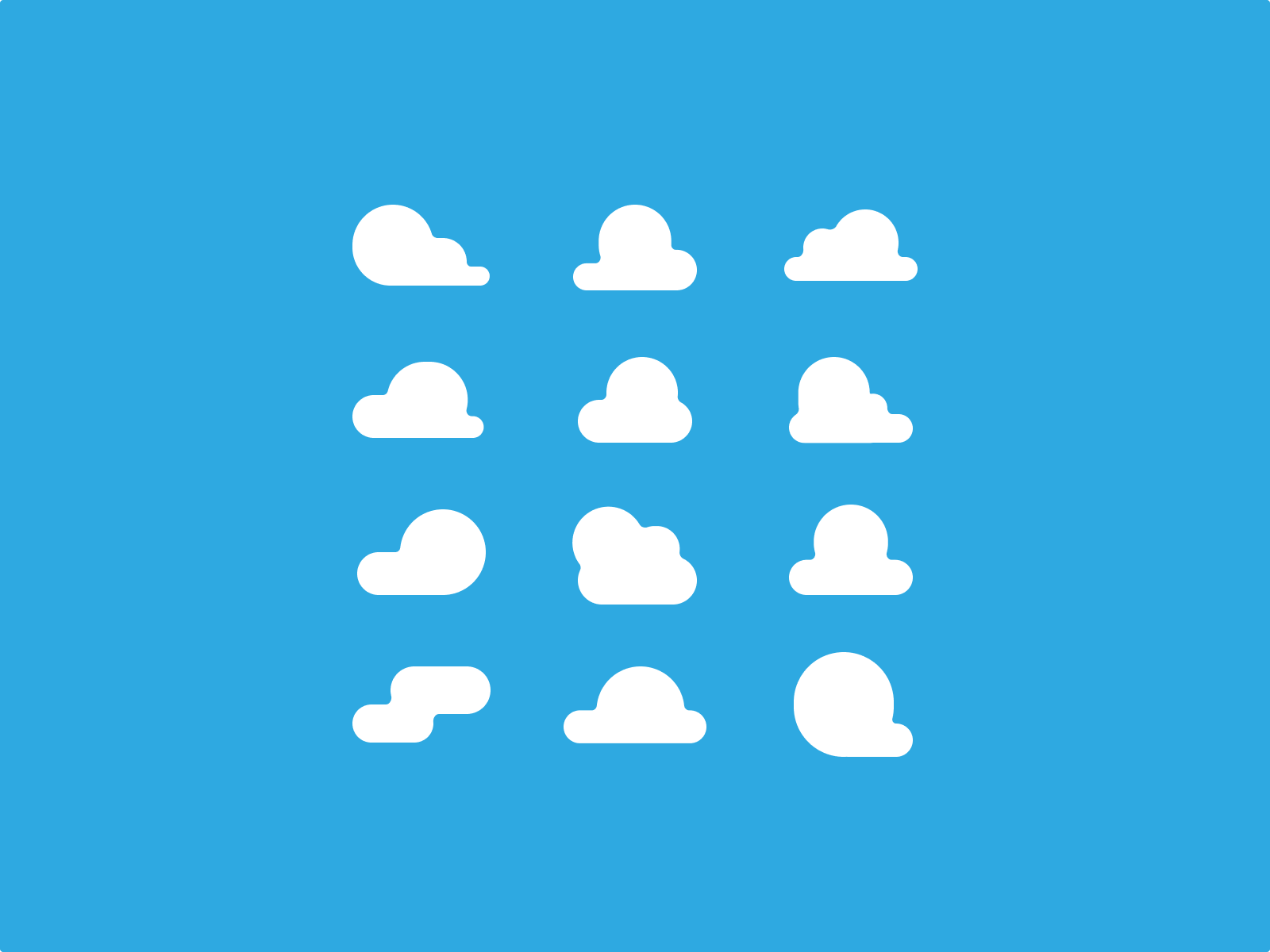 simple clouds