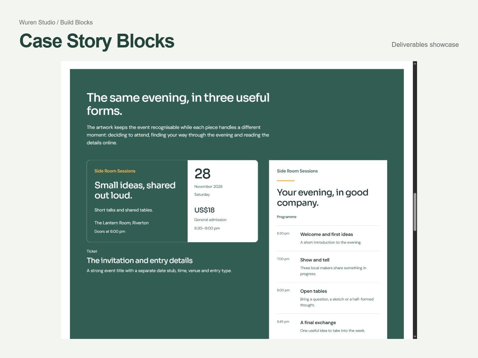 Case Story Blocks