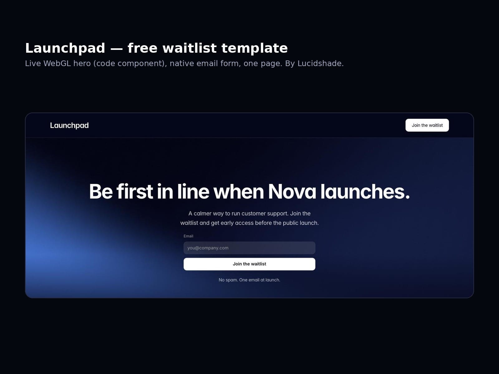 Launchpad Waitlist