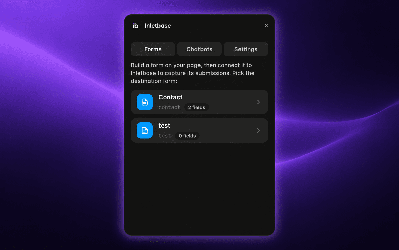 Inletbase