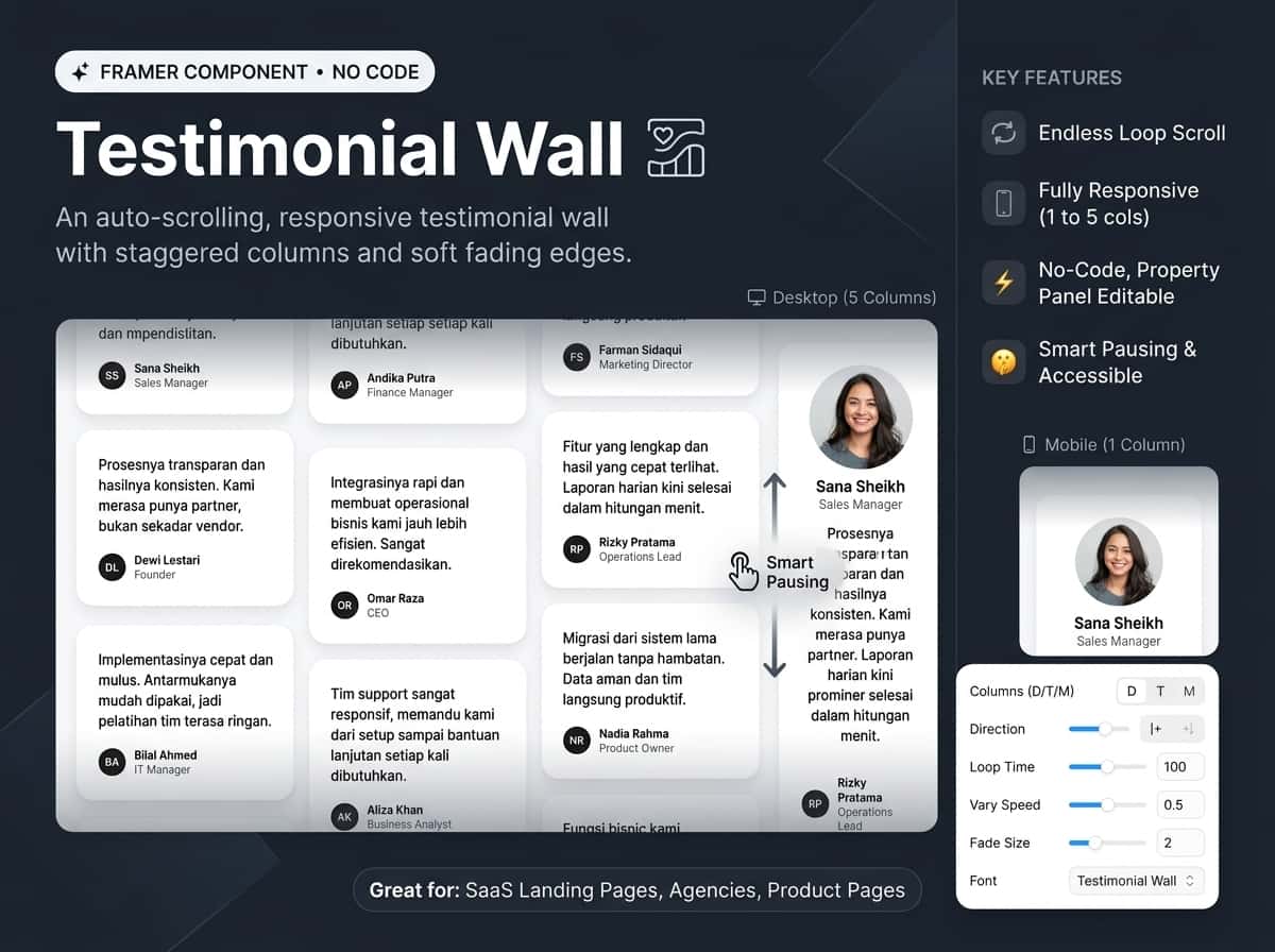 Testimonial Walls