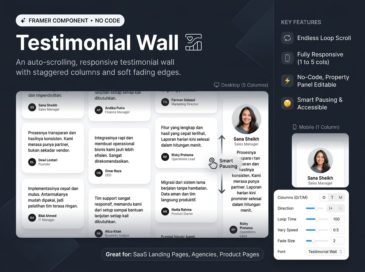 Testimonial Walls
