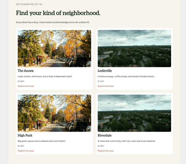 Site for realtors