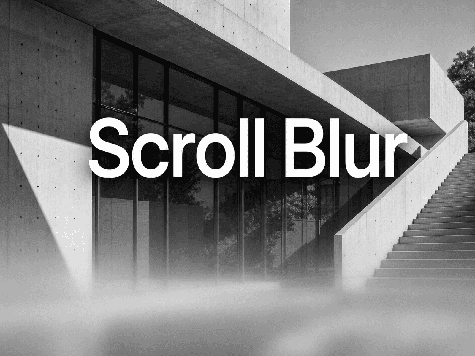 Scrolling Blur