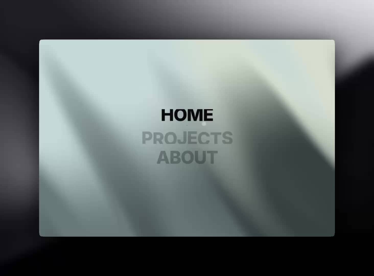 LetterRollMenu
