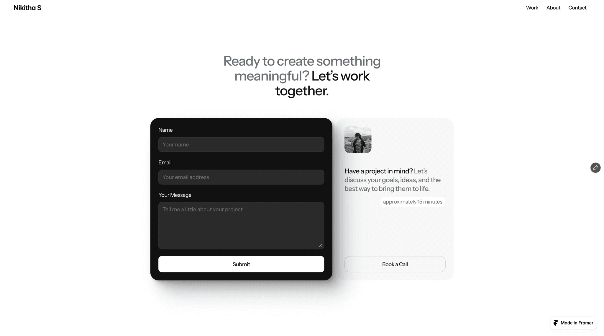 Designer Website