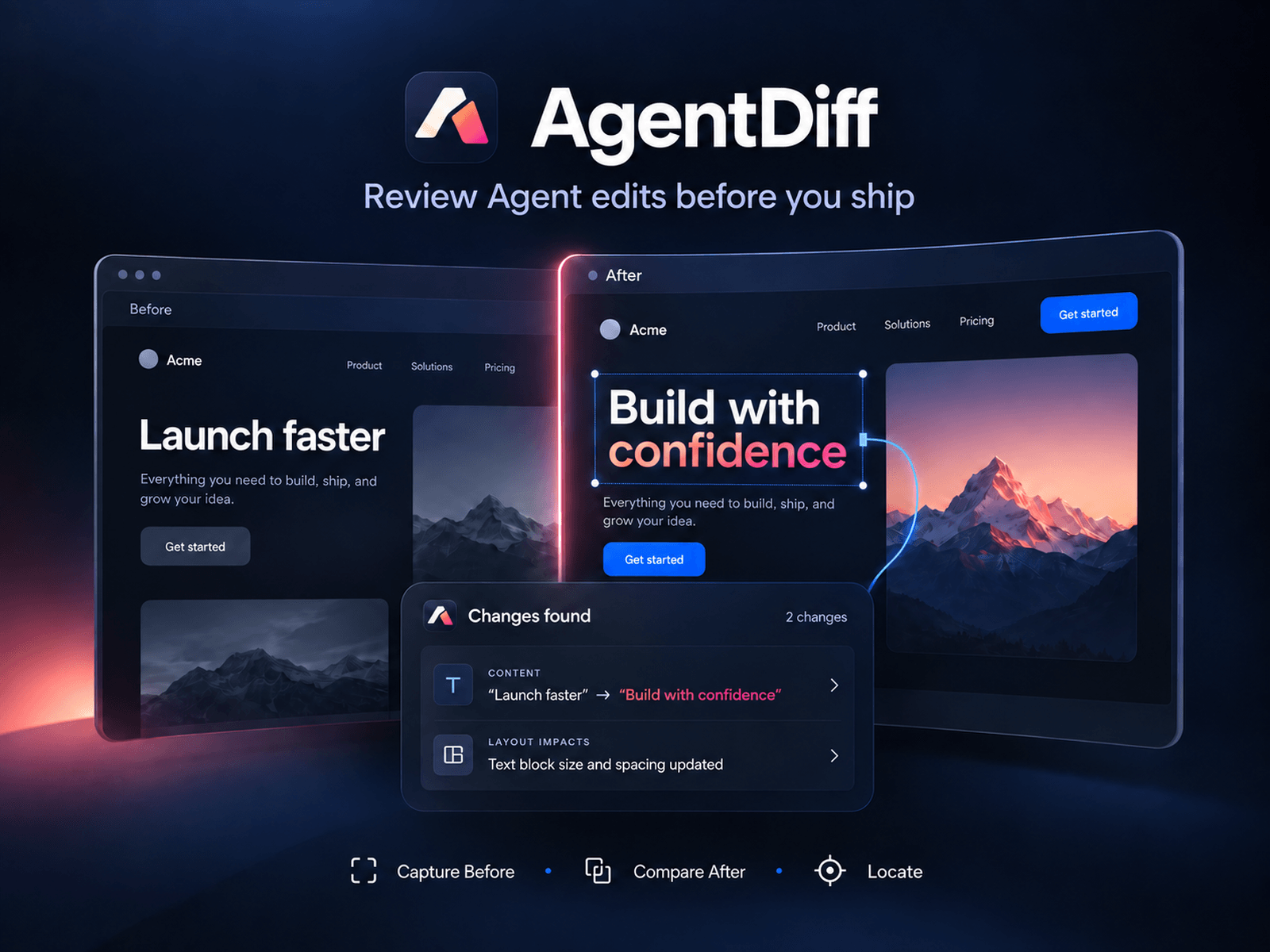AgentDiff