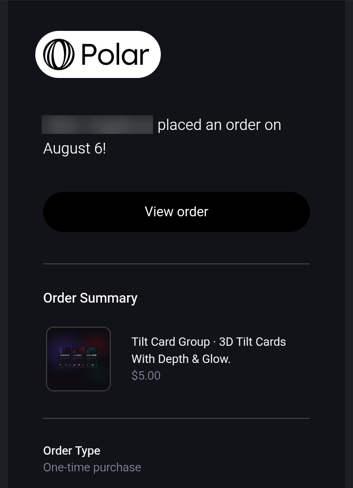 Sale #4 on the road to 10 marketplace sales ๐First one of the month too โ nice way to kick things off. Slowly but surely building this thing out one component at a time. 6 to go ๐Tilt Card Group