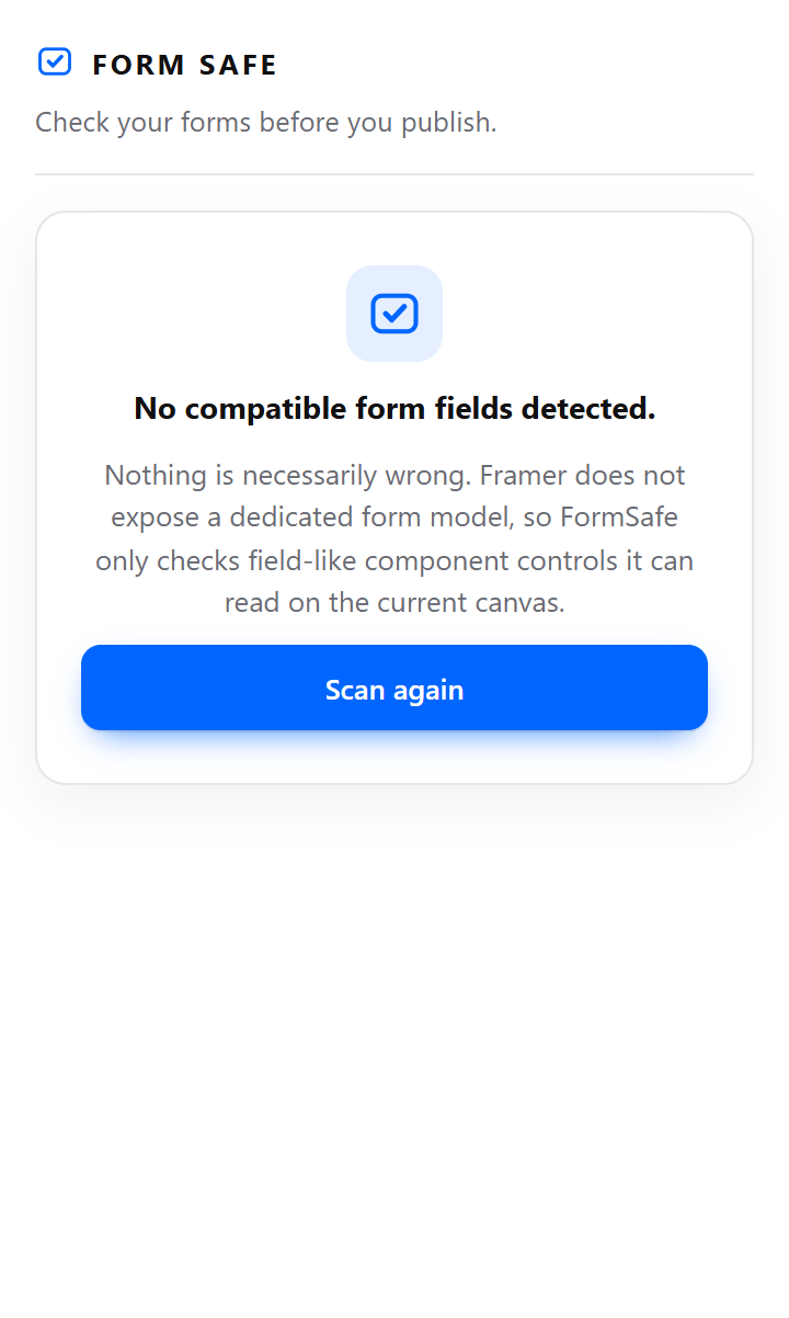 FormSafe