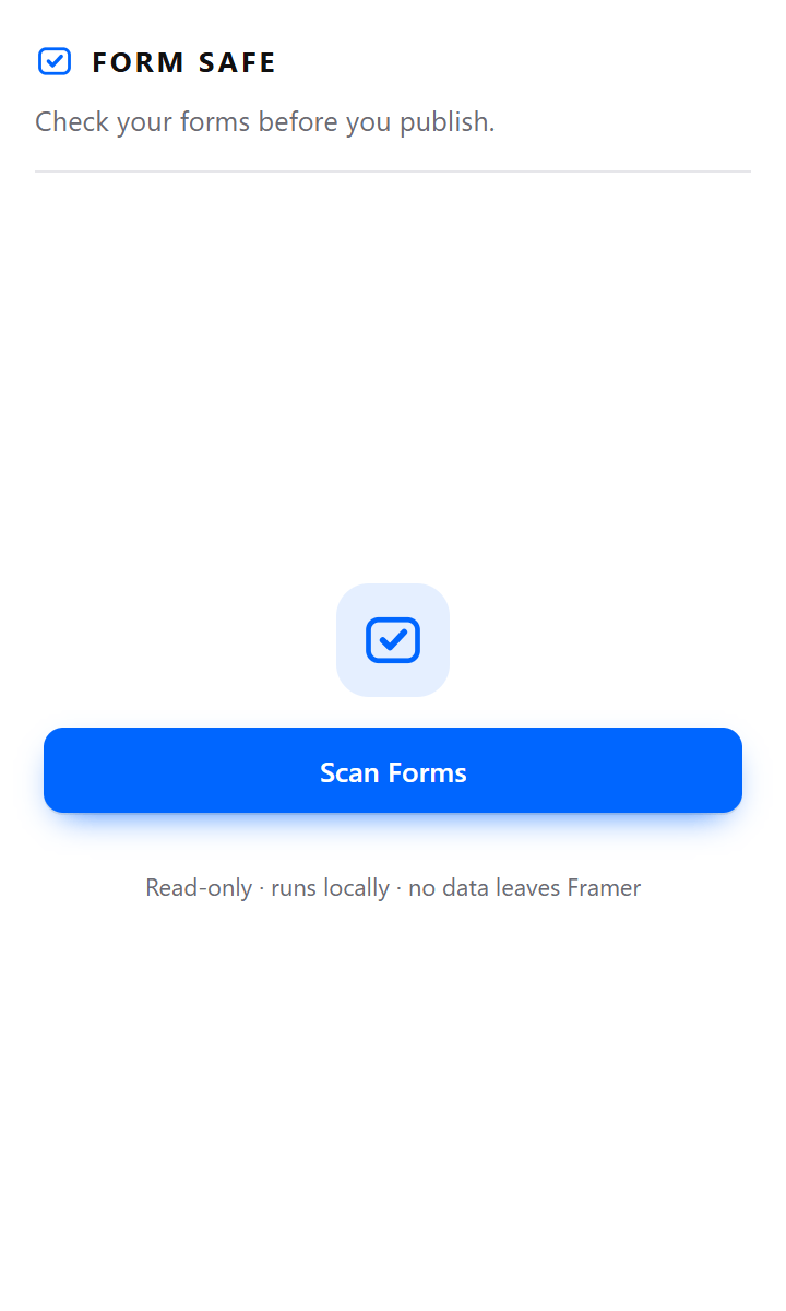 FormSafe
