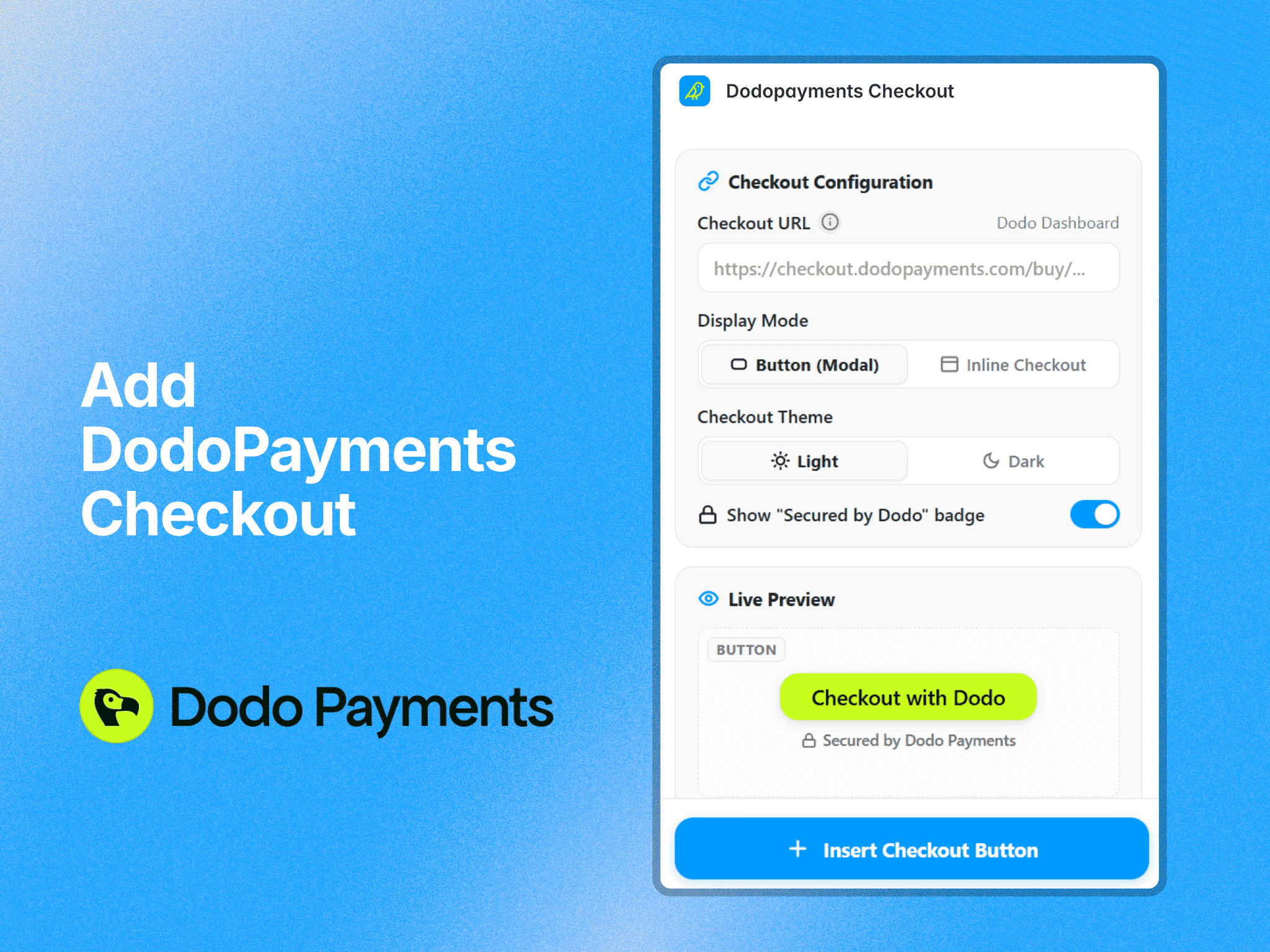 Dodopayments Checkout