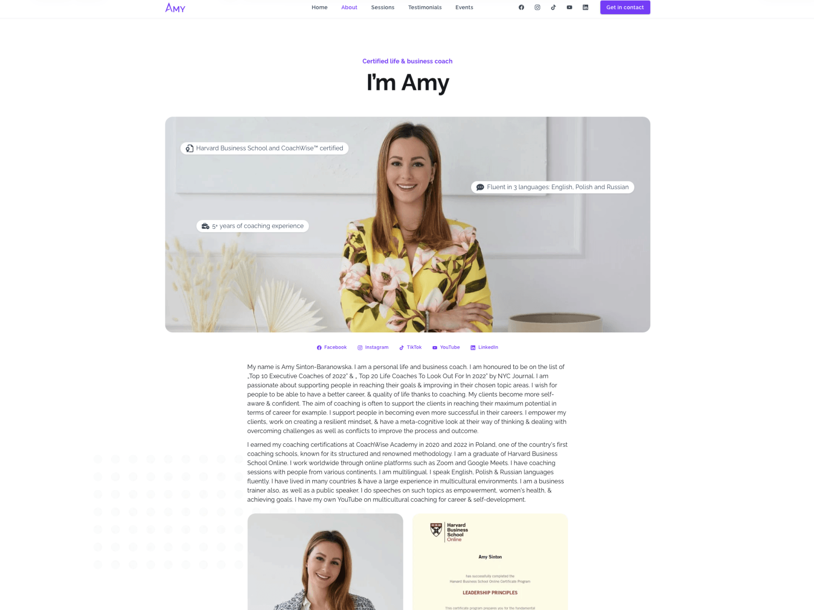 Amy S.B. Life Coach
