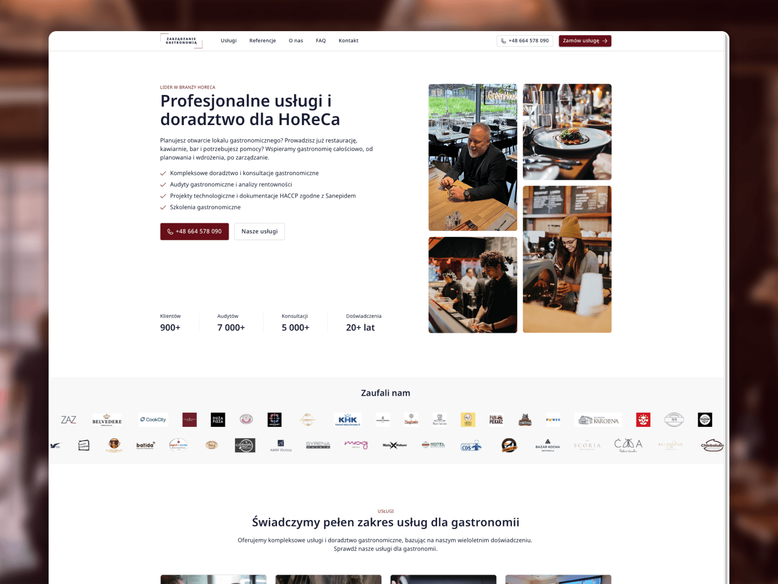 Zarz. Gastronomią