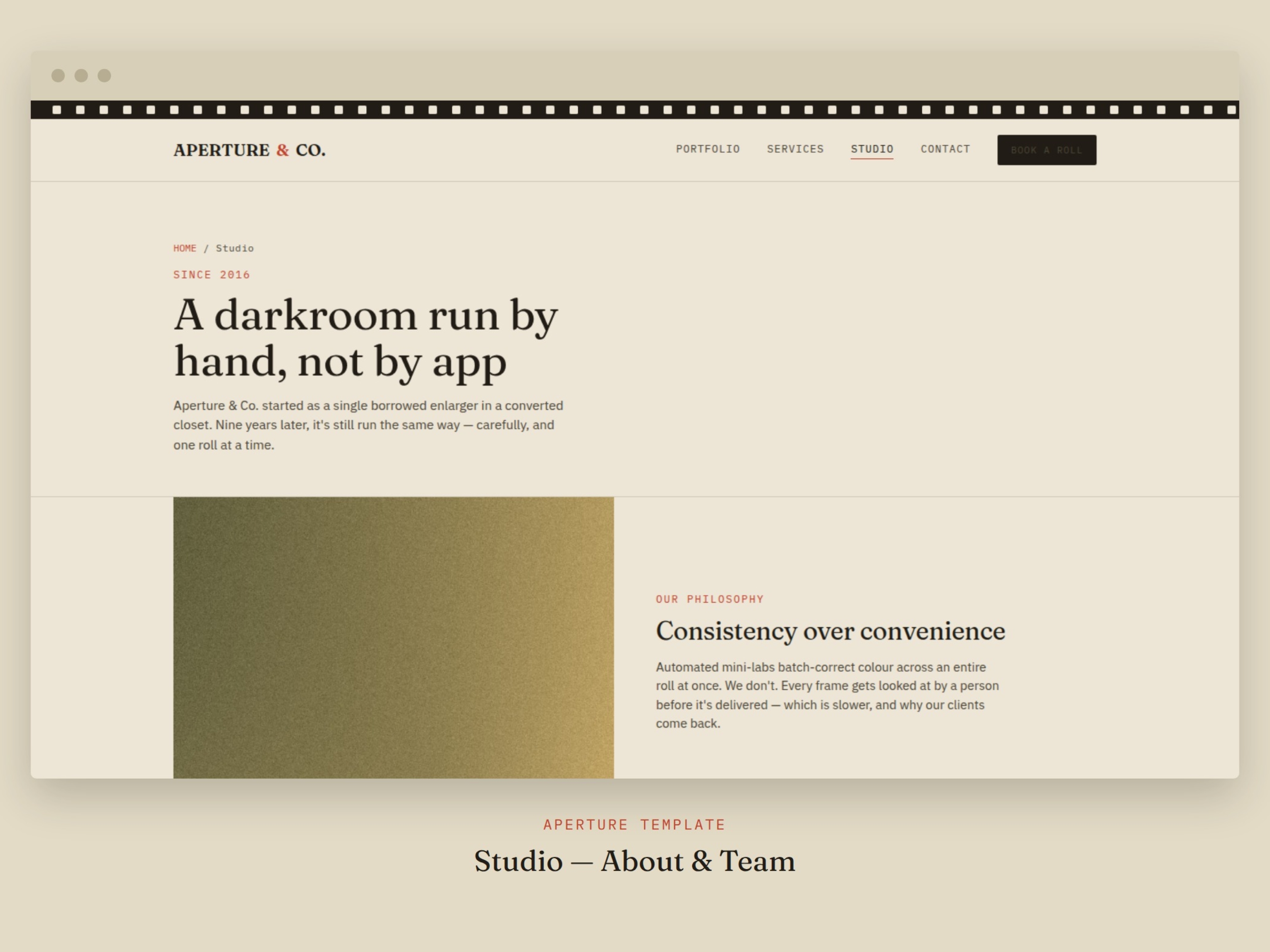 Aperture Lab