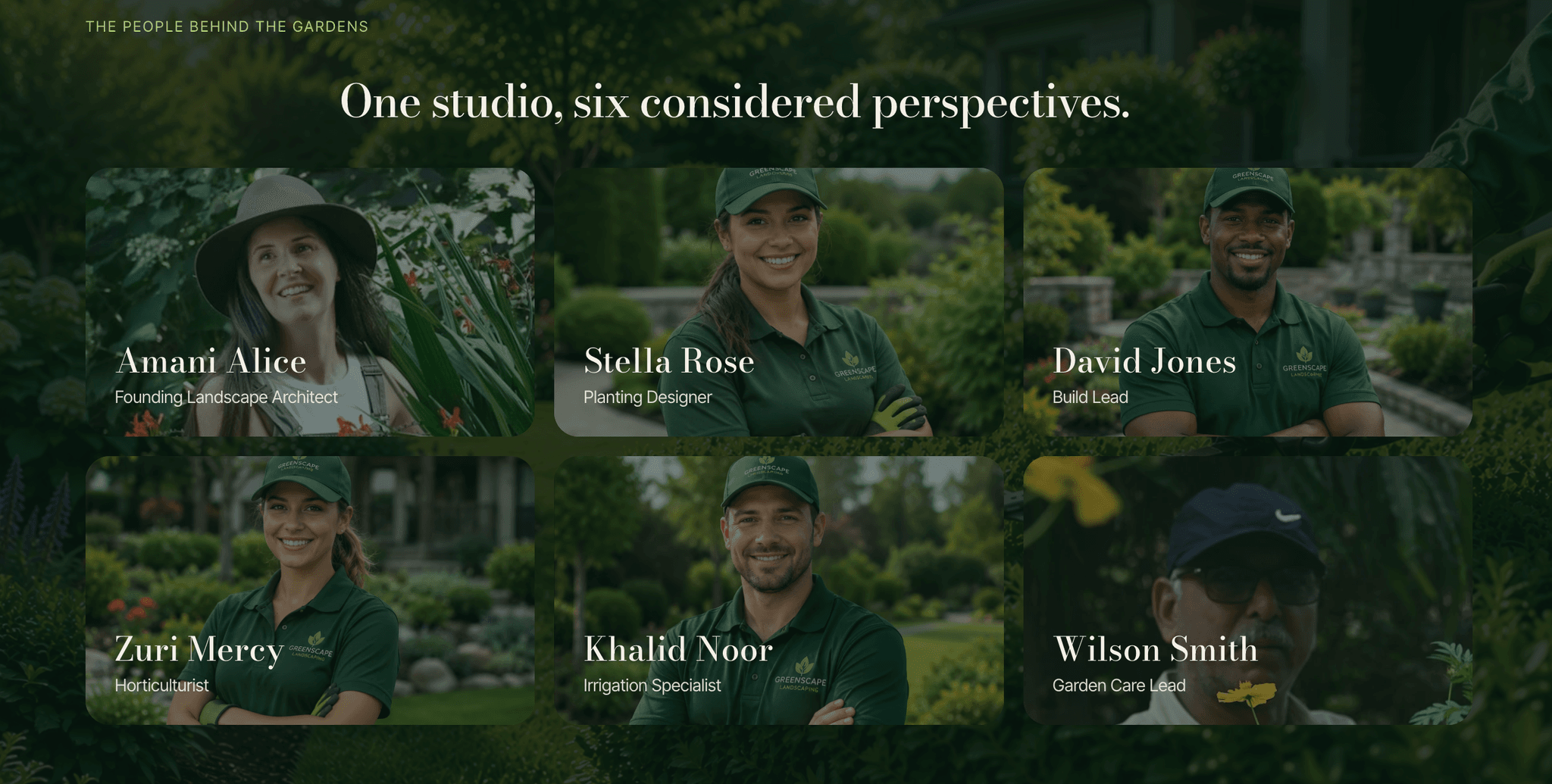 Landscapers Website