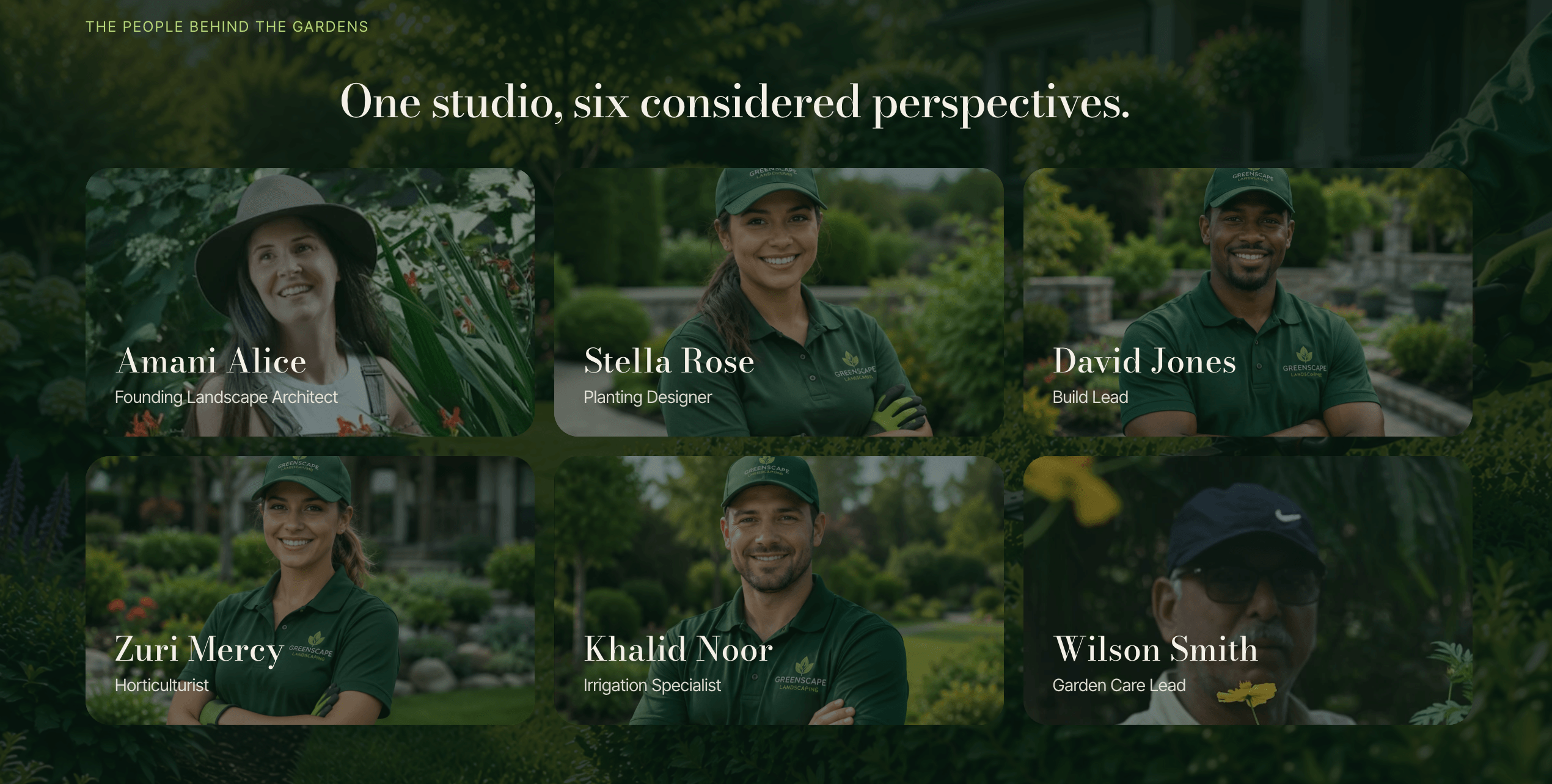 Landscapers Website