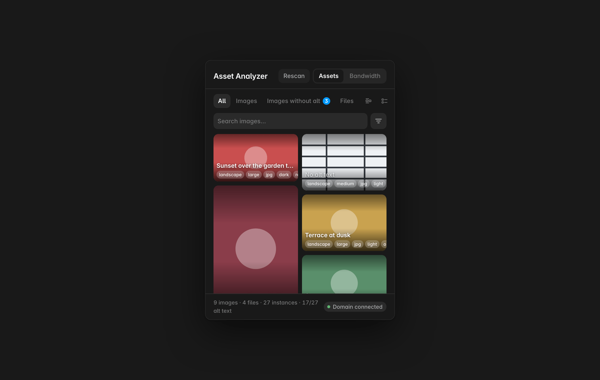 Asset Analyzer