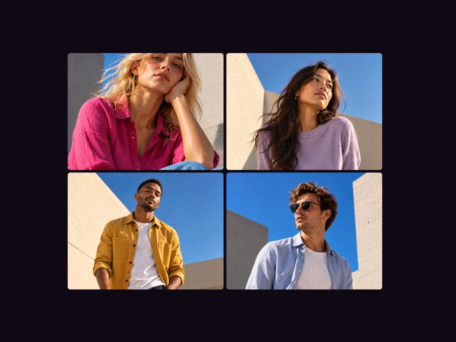 Quartet Image Grid